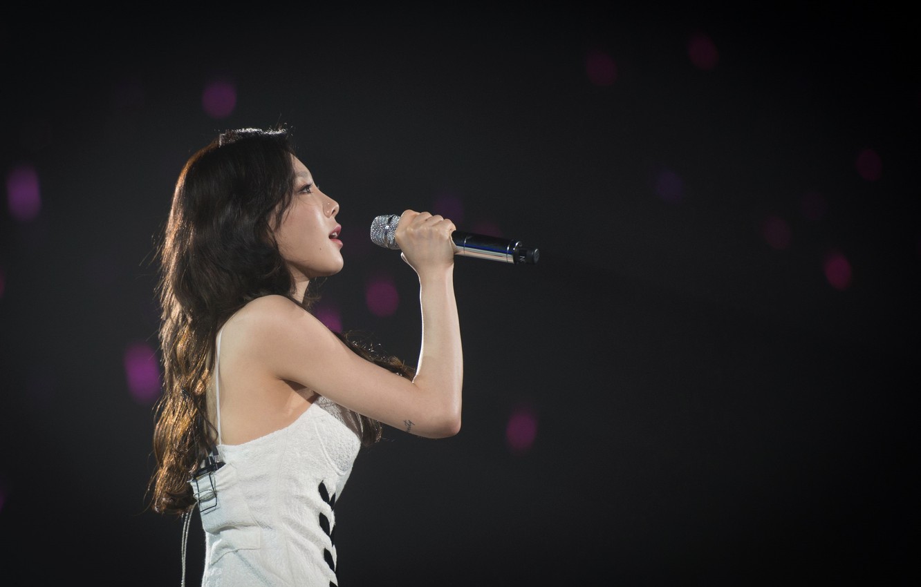 Wallpaper girl, Asian, singer, SNSD, kpop, korean, Taeyeon, Kim, Girls generation image for desktop, section девушки