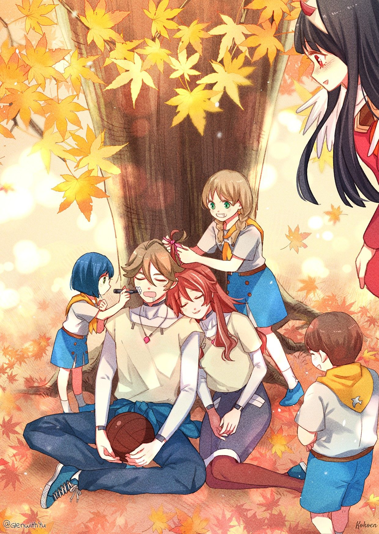 Students love their teachers. Personagens de anime, Casais bonitos de anime, Anime