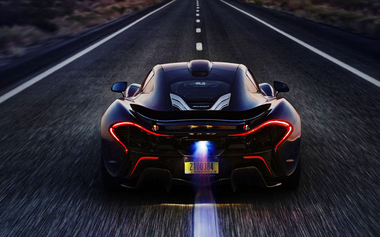 Black Sports Car Wallpaper, Vehicle, McLaren P1, Transportation, Sports Race • Wallpaper For You
