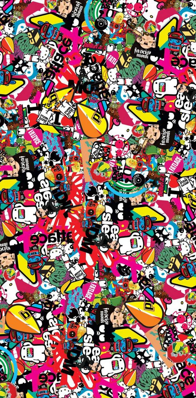 Mix, colourful, crazy, HD phone wallpaper | Peakpx