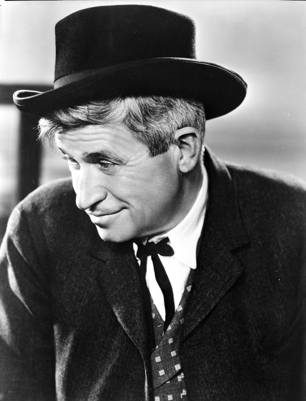 Will Rogers Looking Away in Black Suit with Hat Photo Print # VARCEL694212