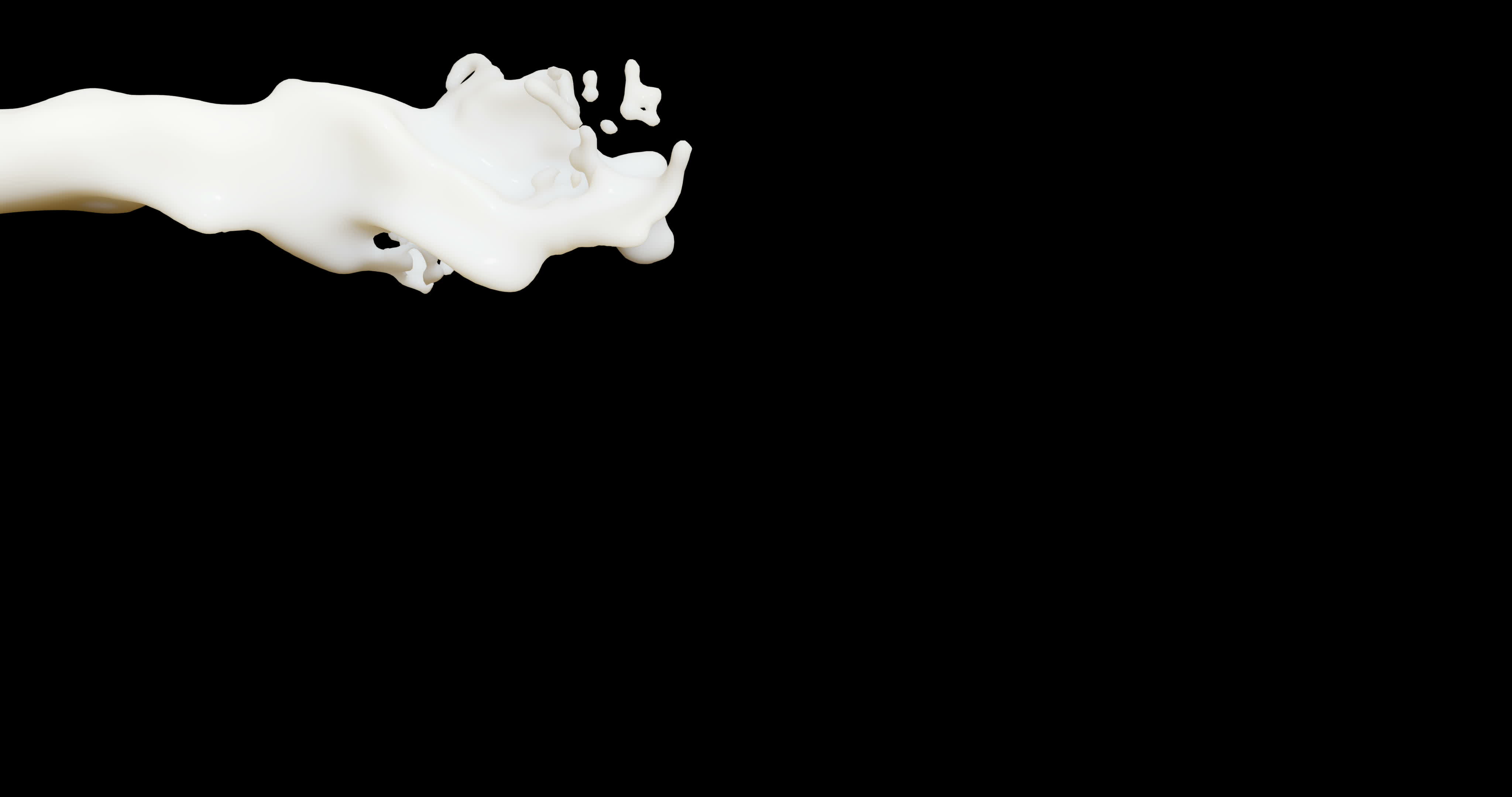 Milk Splash Stock Video Footage for Free Download