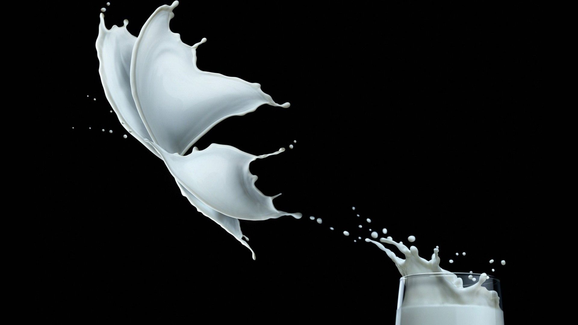 Desktop Wallpaper Milk Splashes, Milk, HD Image, Picture, Background, As6qsx