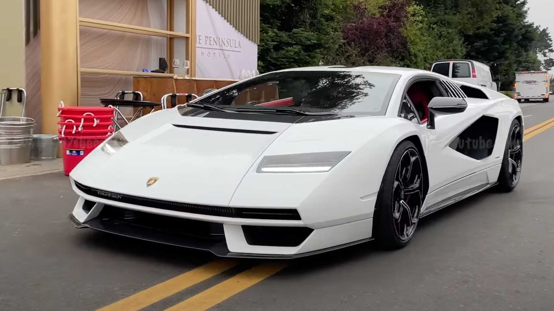 Hear New Lamborghini Countach's Glorious V12 Roar For The First Time