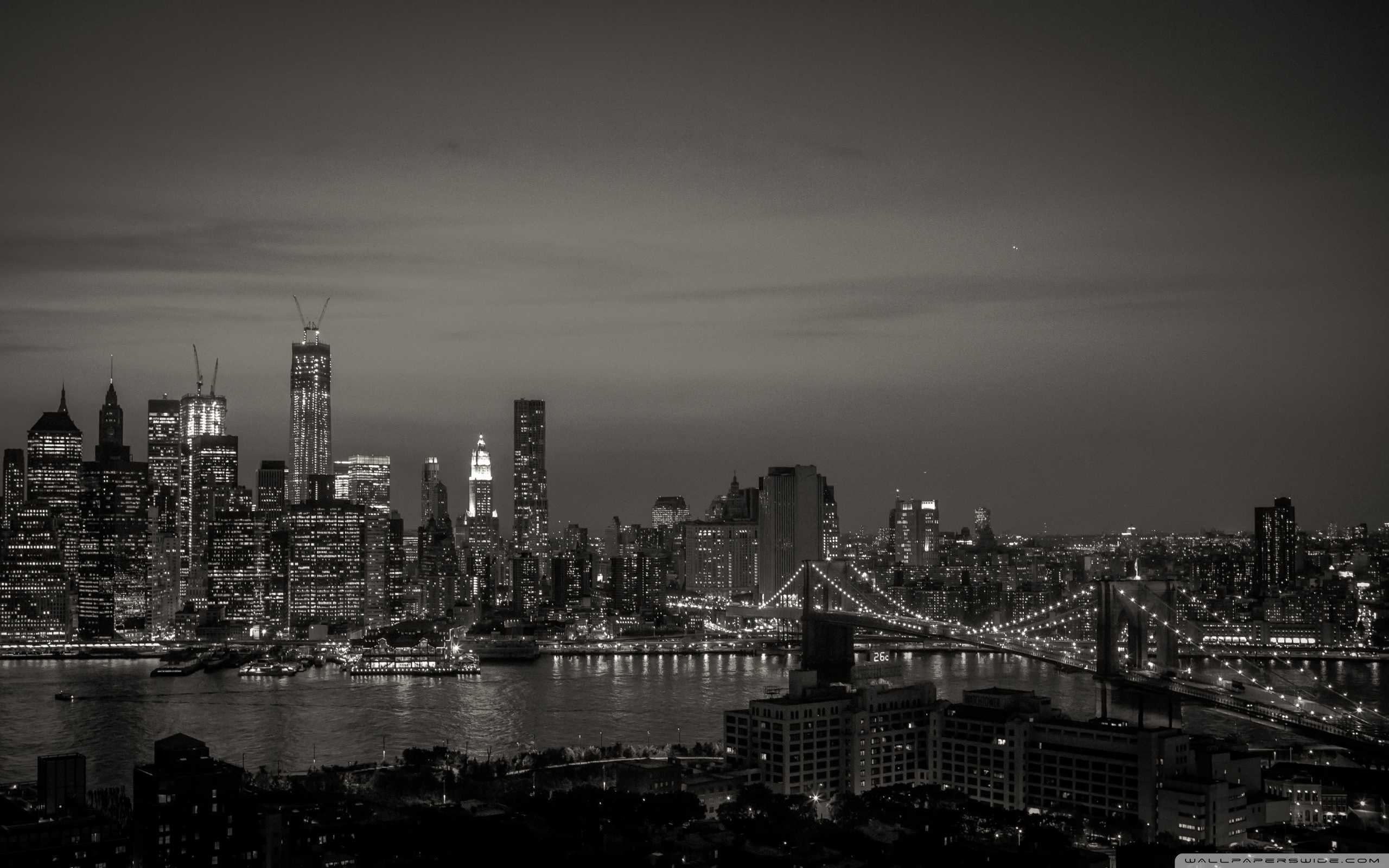 New York City Black and White Ultra HD Desktop Background Wallpaper for 4K UHD TV, Widescreen & UltraWide Desktop & Laptop, Multi Display, Dual Monitor, Tablet
