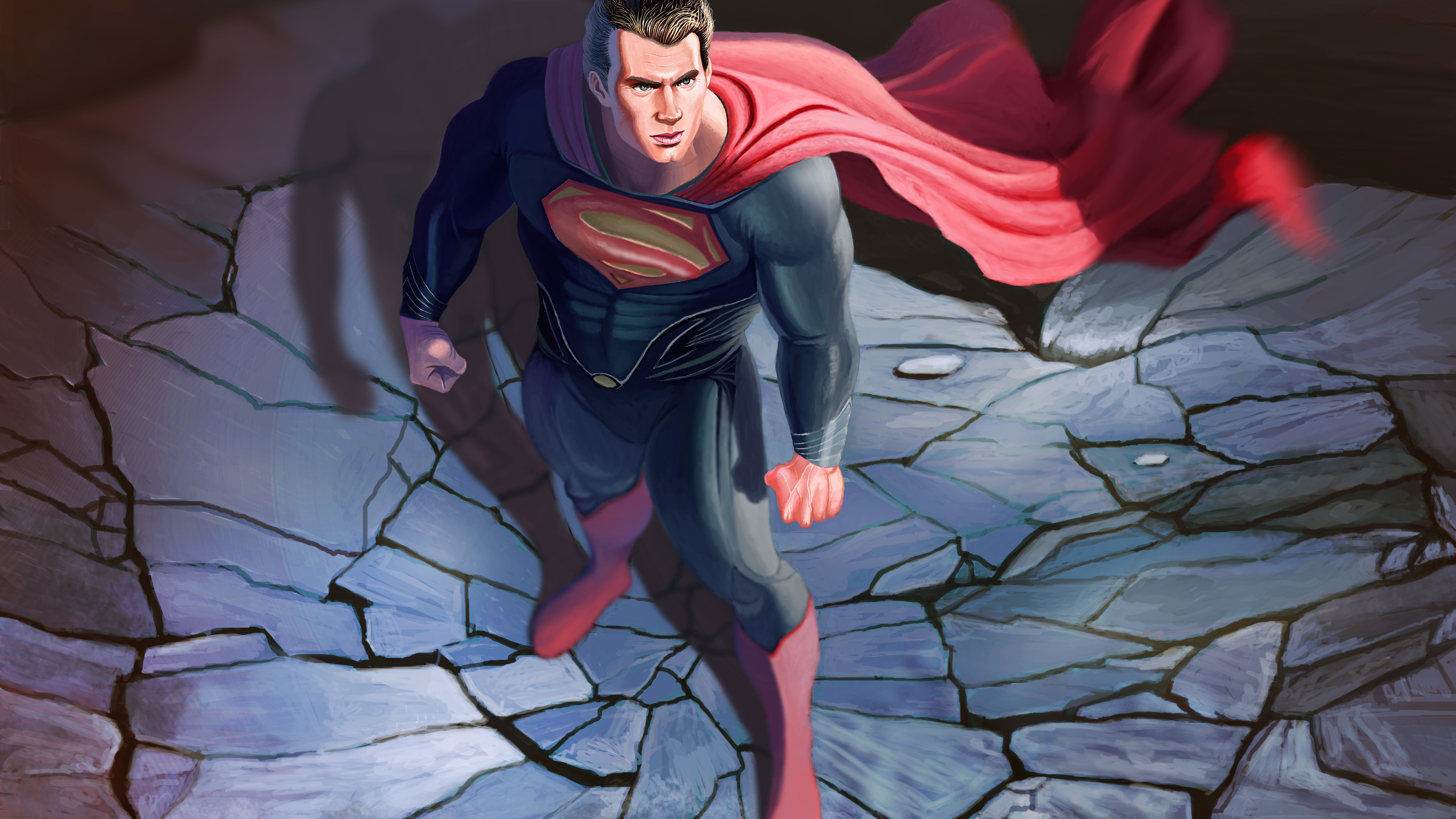 Wallpaper 4k Man Of Steel 5k Artwork Wallpaper