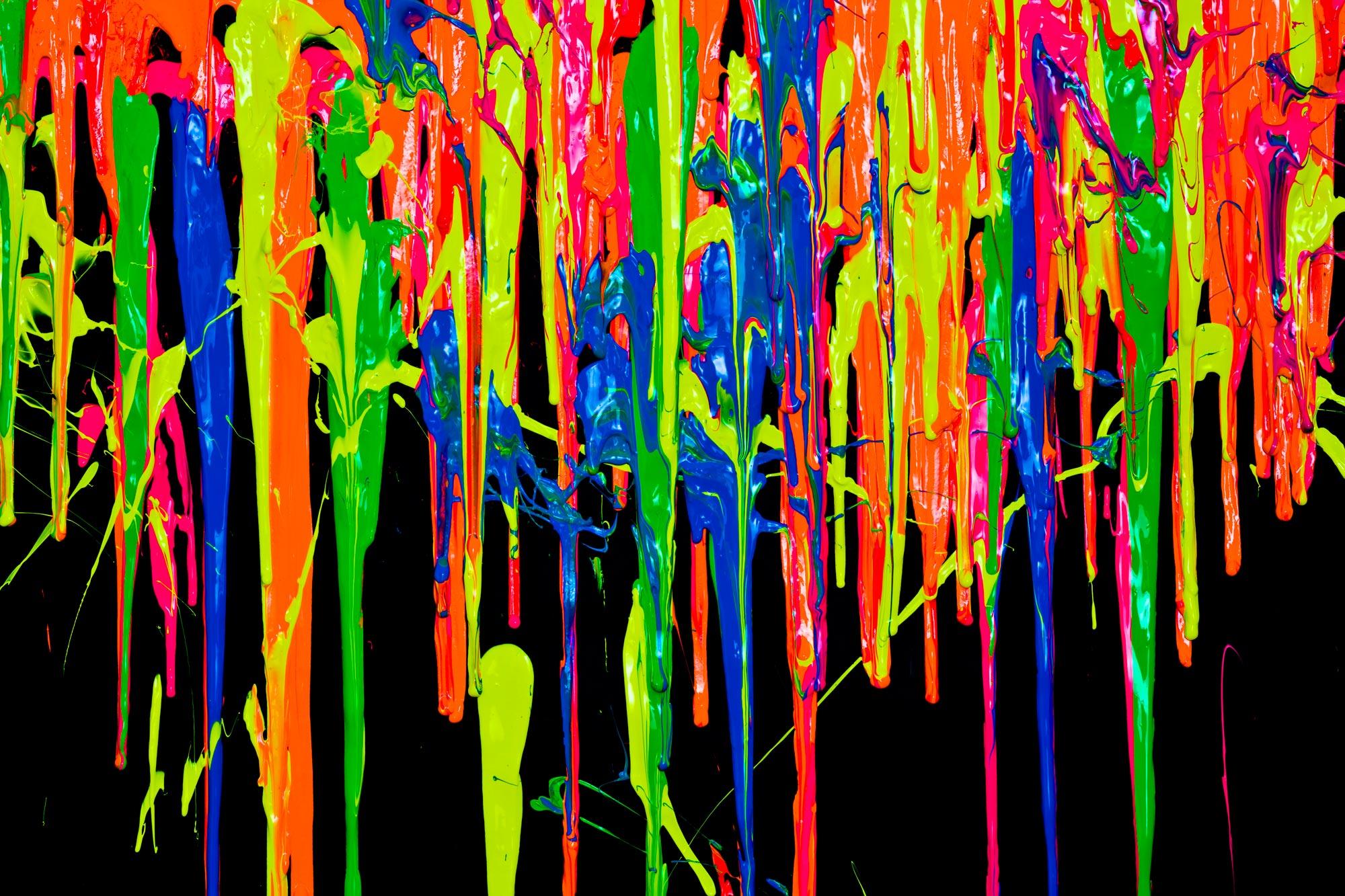Colorful Paint Wallpaper