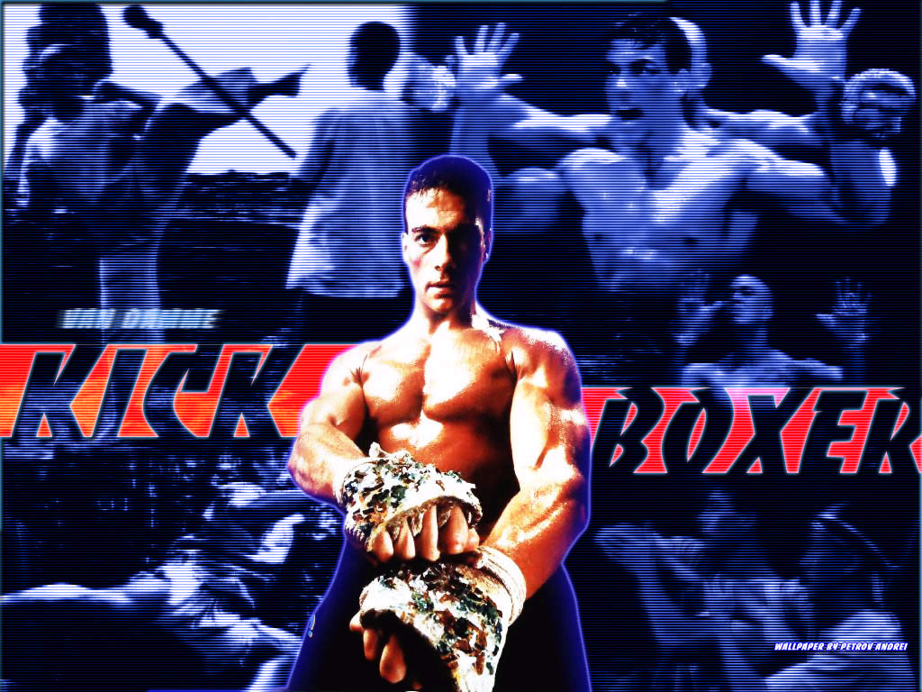 Jean Claude Van Damme. No Retreat No Surrender, Black Eagle, Blood Sport, Kickboxer, Cyborg, Lion Heart (A.W.O.L), Death Warrant, Double Impact, Vandamme, Universal Soldier, Nowhere To Run, Hard Target, Timecop, Street Fighter, Van Damme