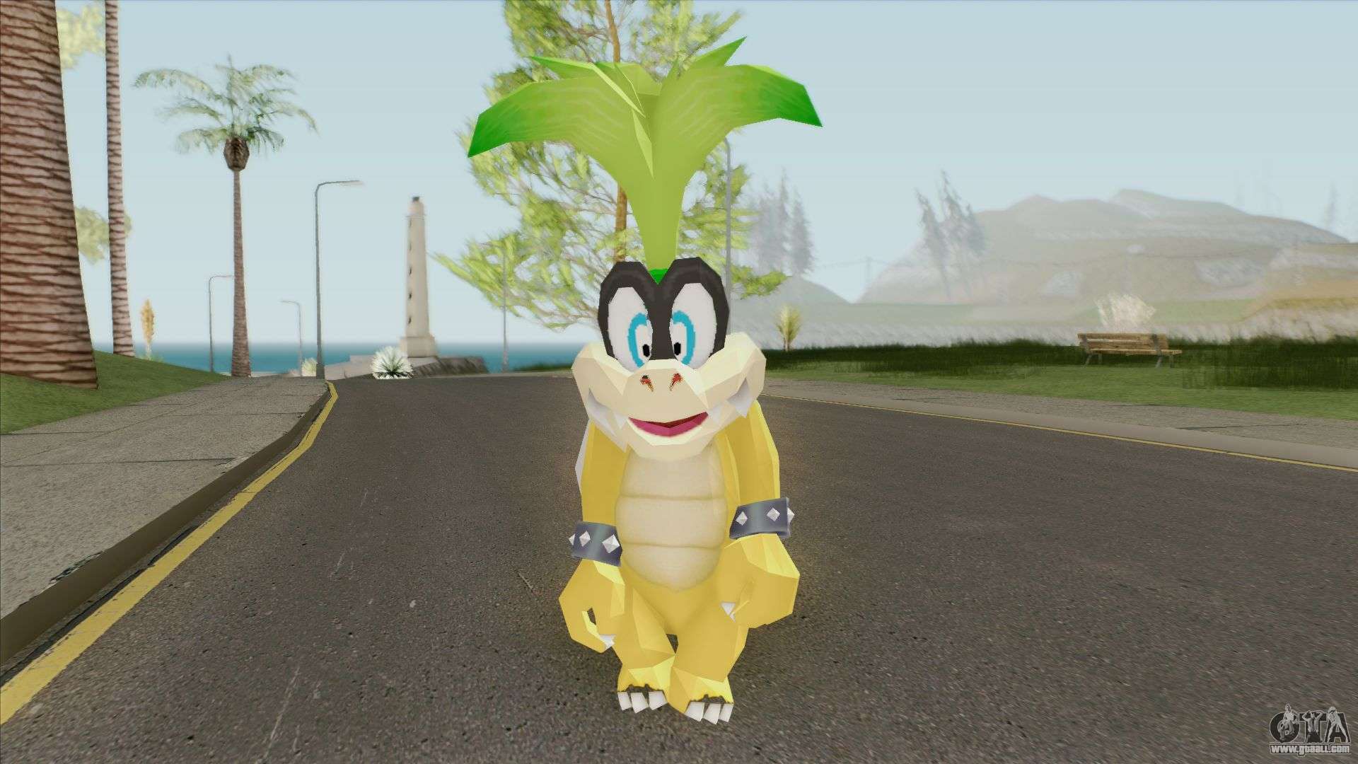Iggy Koopa (New Super Mario Bros Wii) for GTA San Andreas