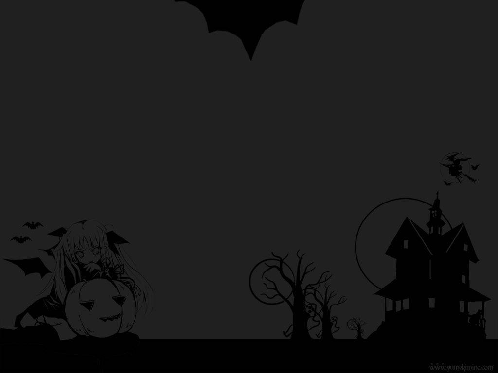 Download Dark Halloween Black Art Wallpaper