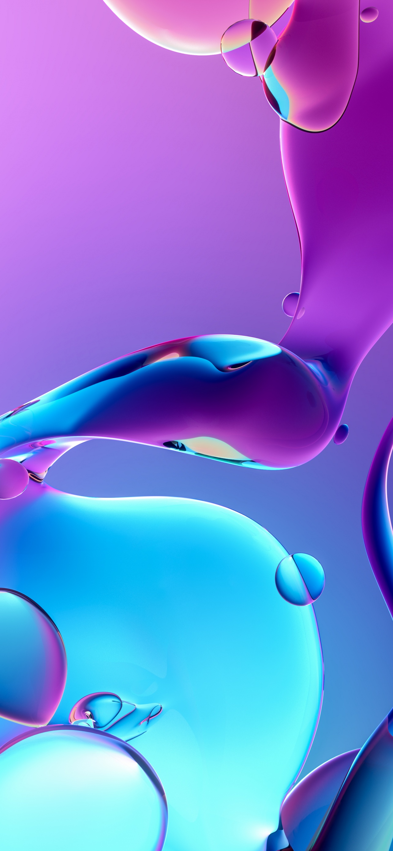 Fluidic Wallpaper 4K, Aesthetic, Glossy