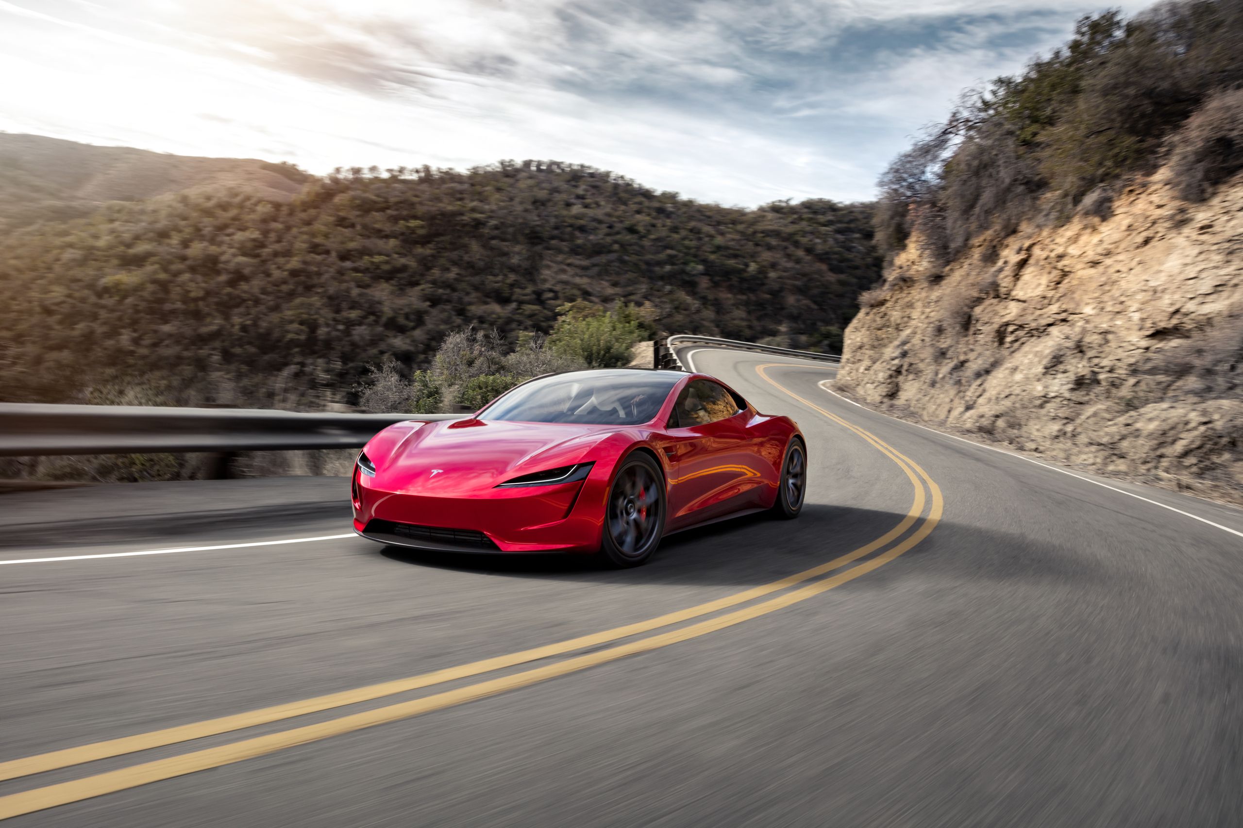 Tesla Roadster Wallpaper