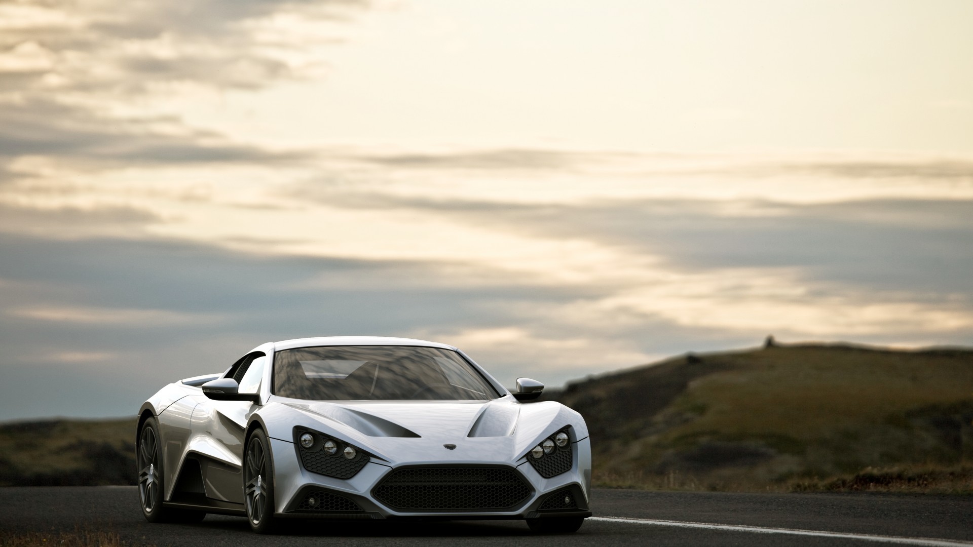 Wallpaper Zenvo ST1, supercar, Zenvo, luxury cars, sports car, speed, review, test drive, white, front, Cars & Bikes