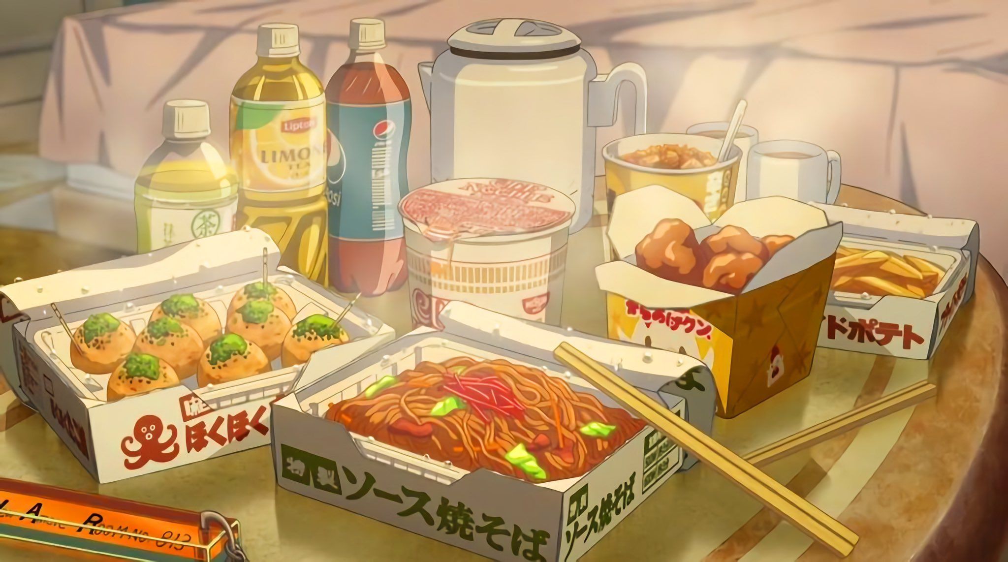 Anime Food - Food - Sticker | TeePublic