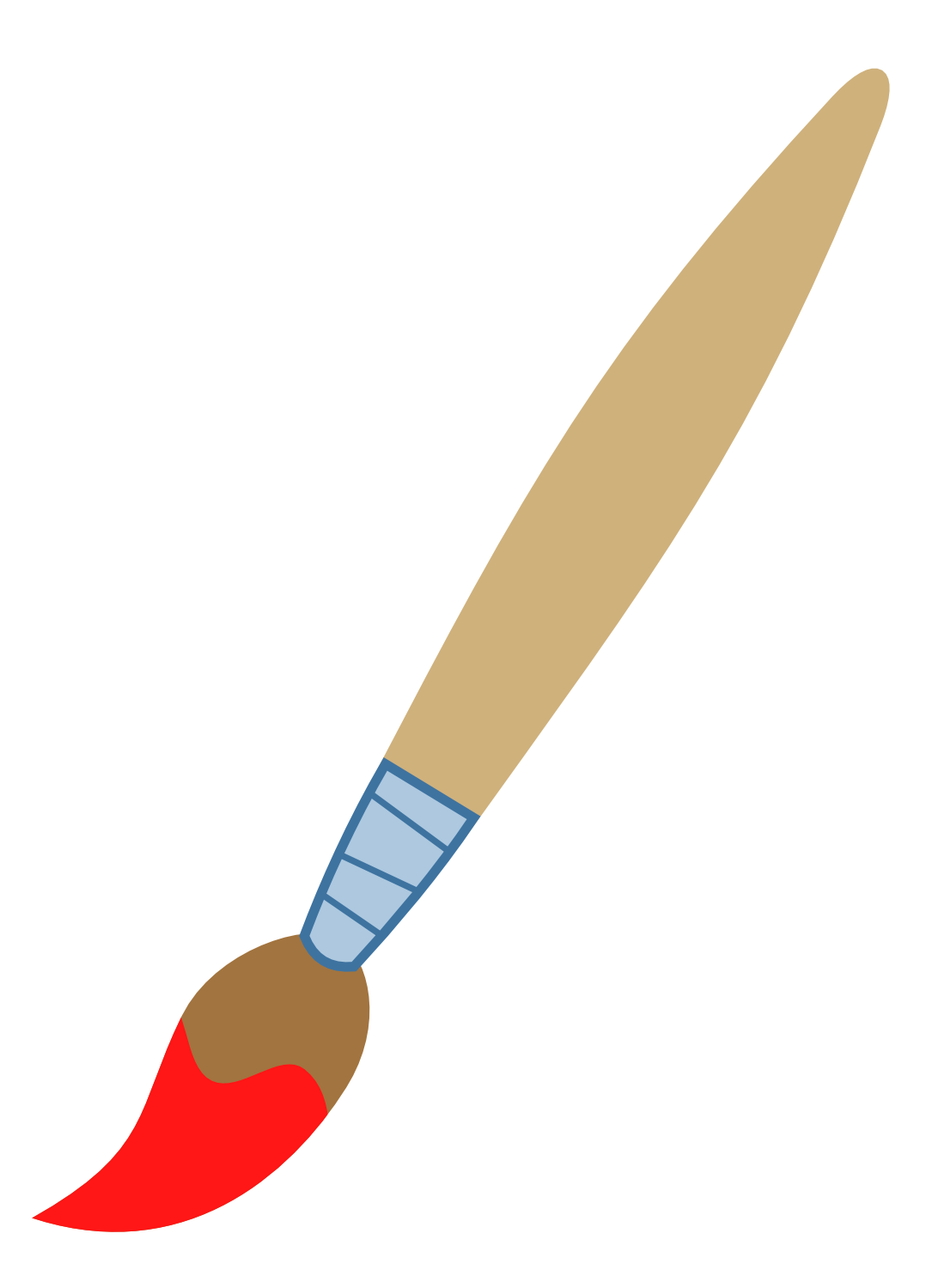 Paint Brush Cartoon