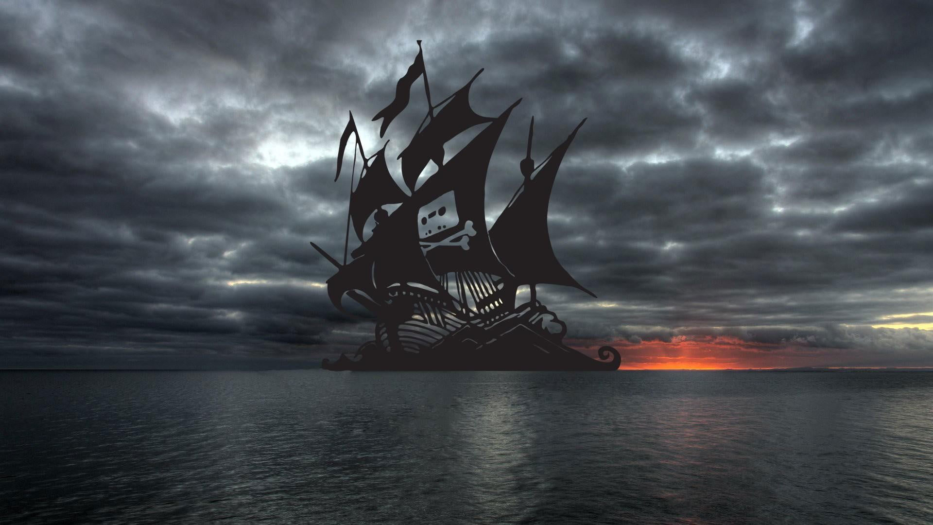 Pirate Ship Vector Wallpaper, The Pirate Bay, Cloud, Water, Sea, Storm • Wallpaper For You