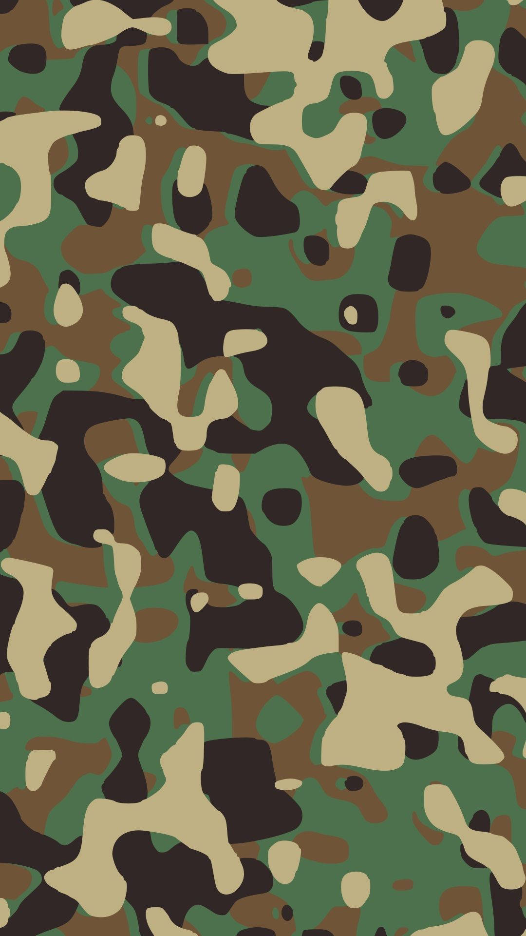 Shades Camouflage Wallpaper Army Camo Black Grey Green Children