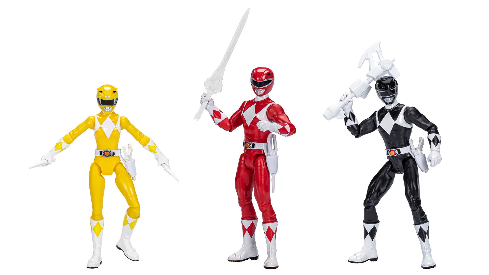 New MIGHTY MORPHIN POWER RANGERS Figures Release as Walmart Collector Con Exclusives
