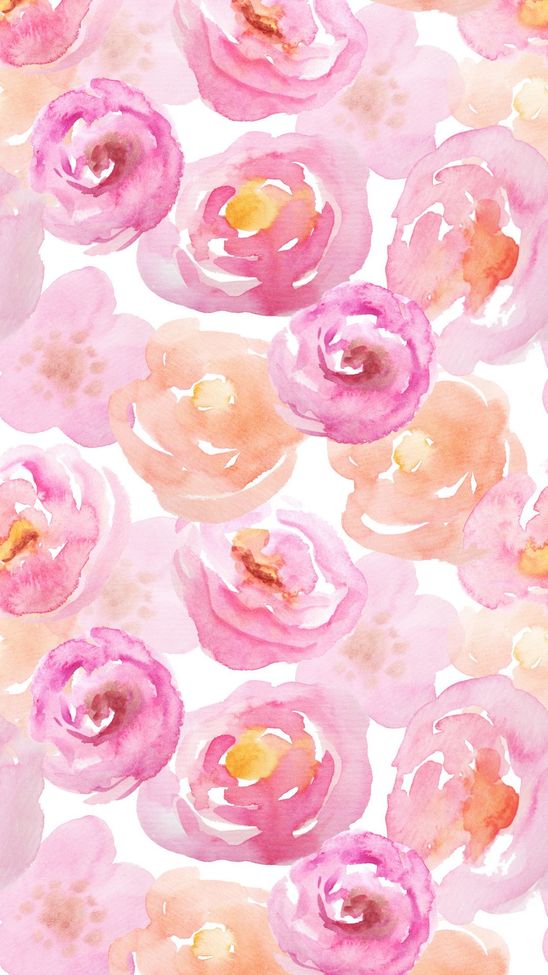 Pink Watercolor Flowers Wallpaper & Background Beautiful Best Available For Download Pink Watercolor Flowers Photo Free On Zicxa.com Image