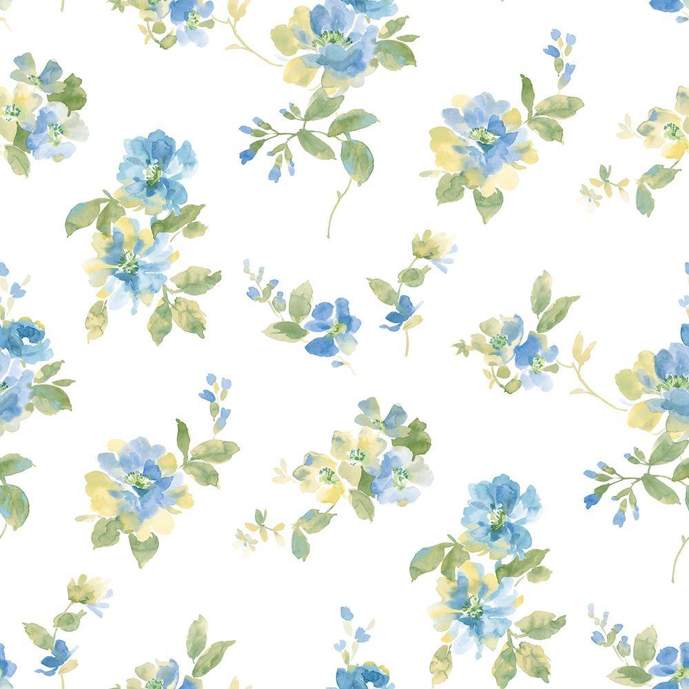 Blue Watercolor Flowers Wallpaper & Background Beautiful Best Available For Download Blue Watercolor Flowers Photo Free On Zicxa.com Image