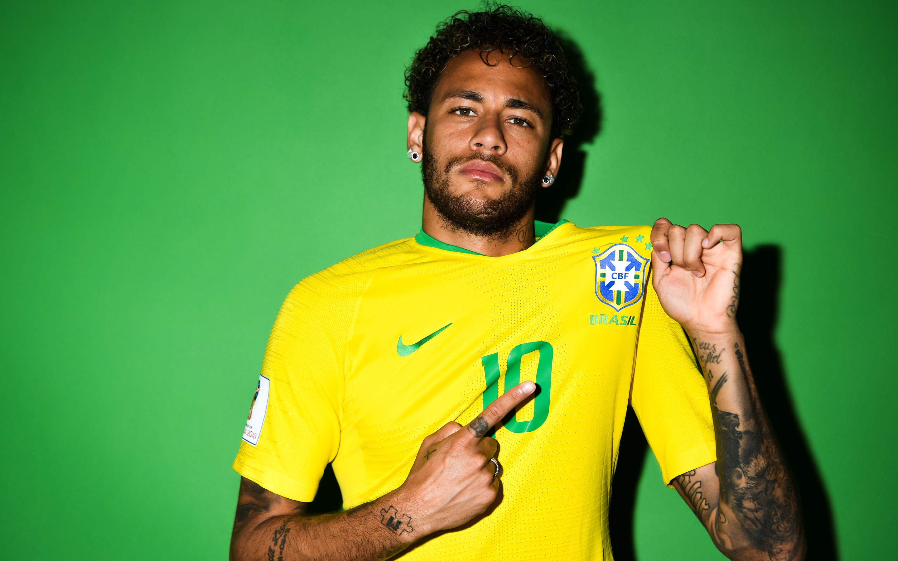 Wallpaper 4k Neymar Jr Brazil Portraits Wallpaper