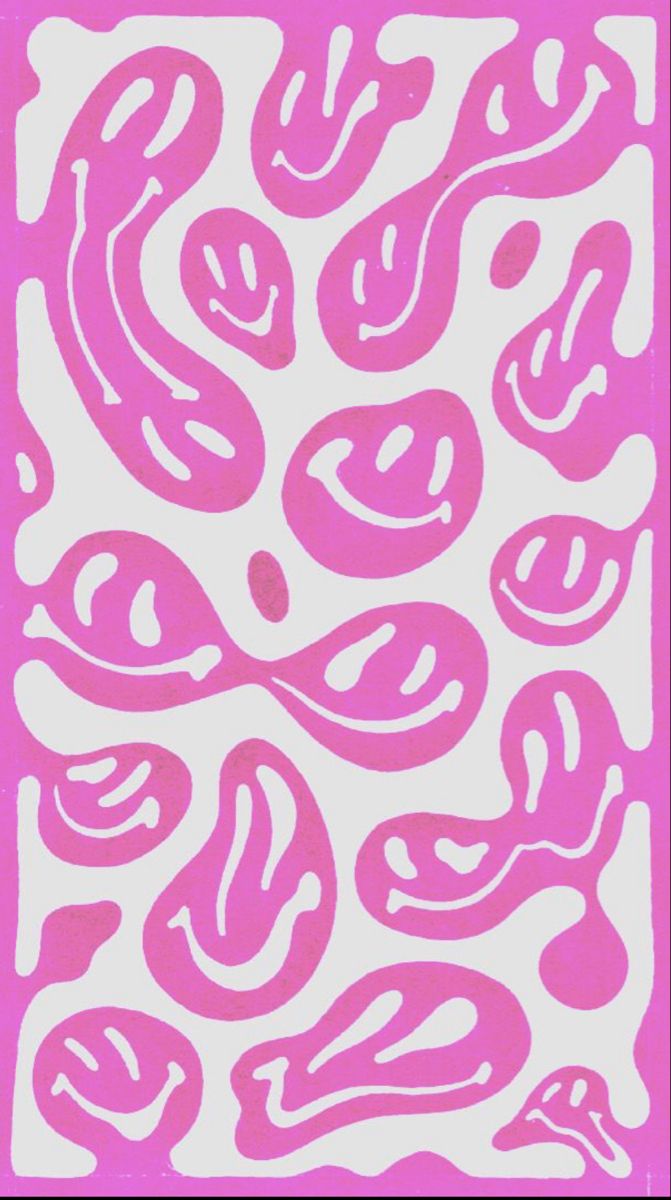 pink and white warp smiley face wallpaper. Pink wallpaper iphone, iPhone wallpaper tumblr aesthetic, iPhone wallpaper