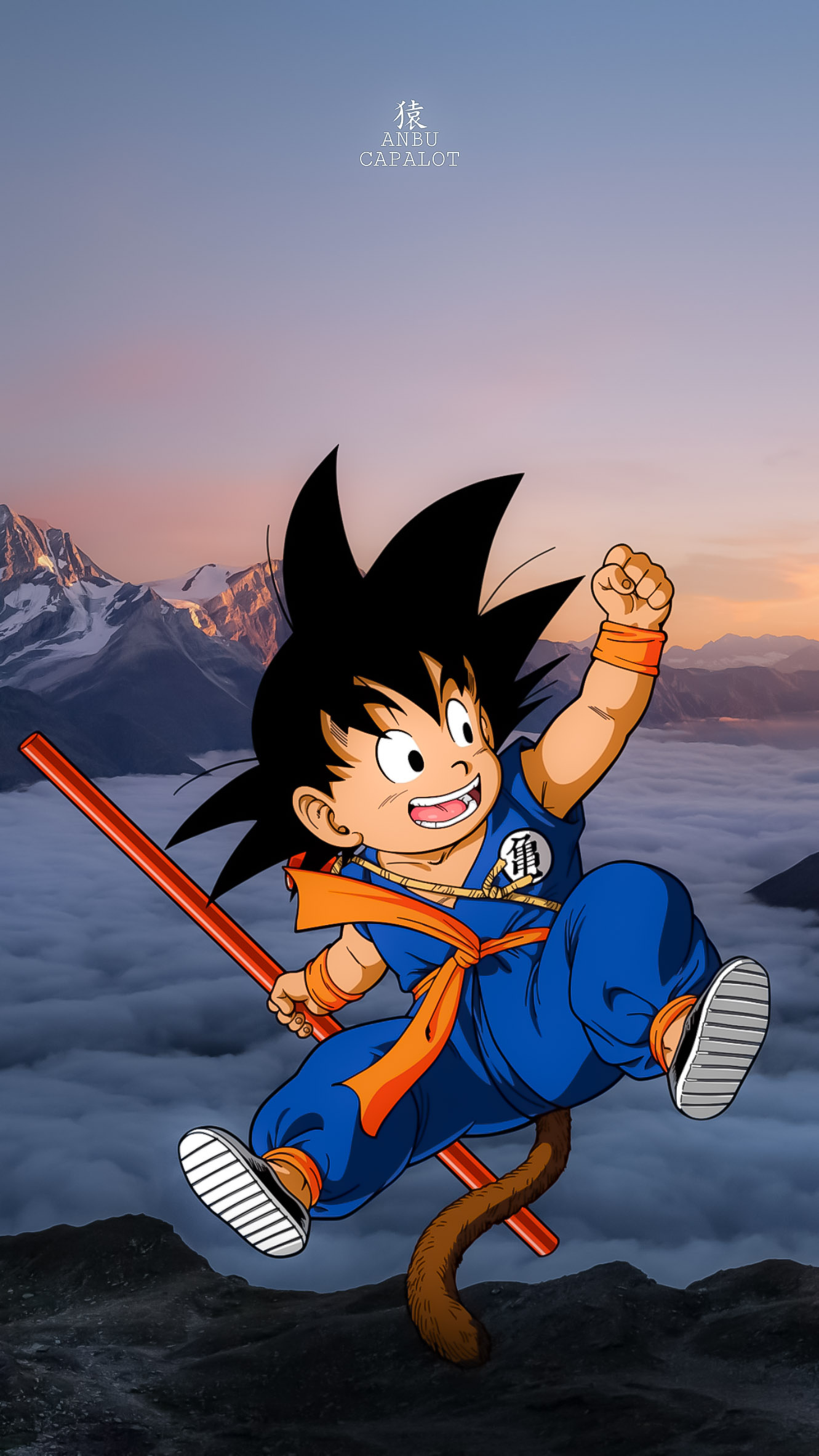 Best Kid Goku iPhone Wallpaper