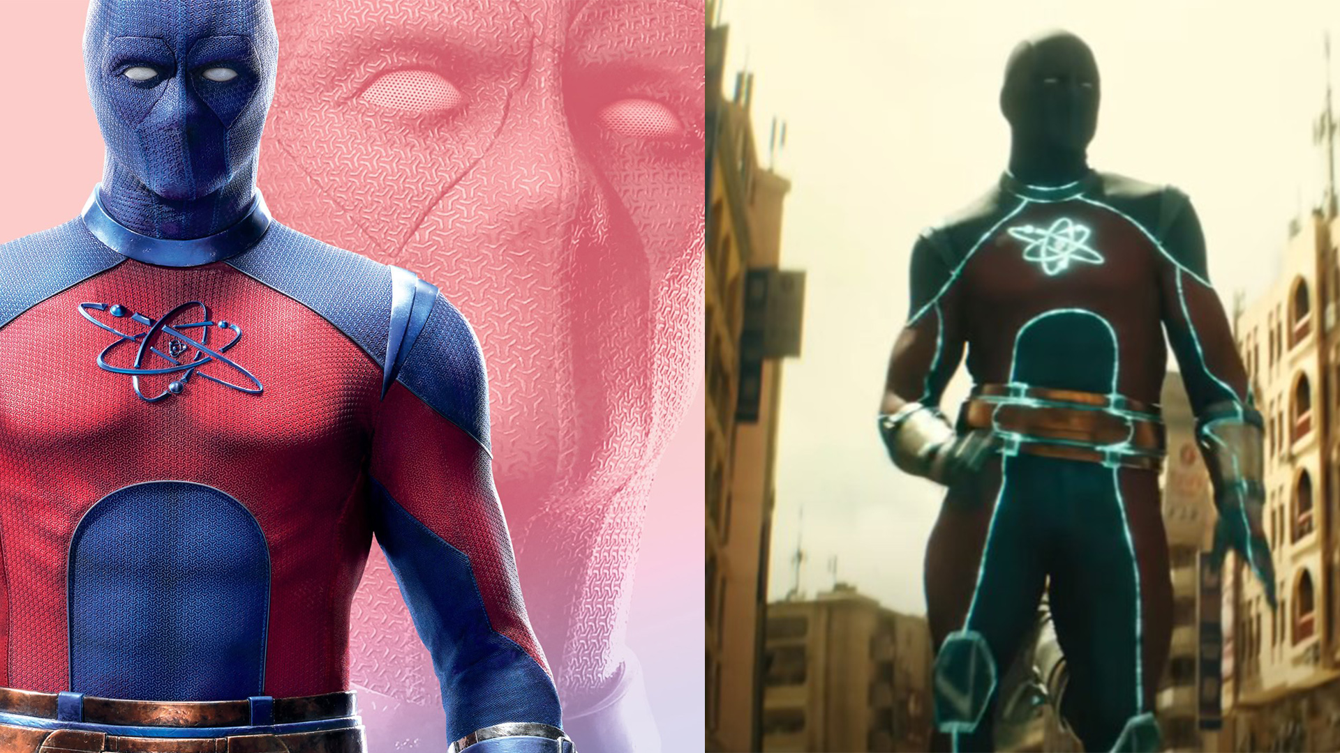 Deadpool Mask Painted Blue.': Fans React To Black Adam Movie's Character Poster Of Atom Smasher Costume, New Hi Res Stills Of Dwayne Johnson's Teth Adam In Kahndaq & As DC's Antihero