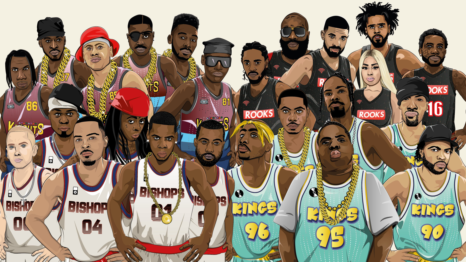 Engineering The Ultimate Rap Superteam Every Decade to Present