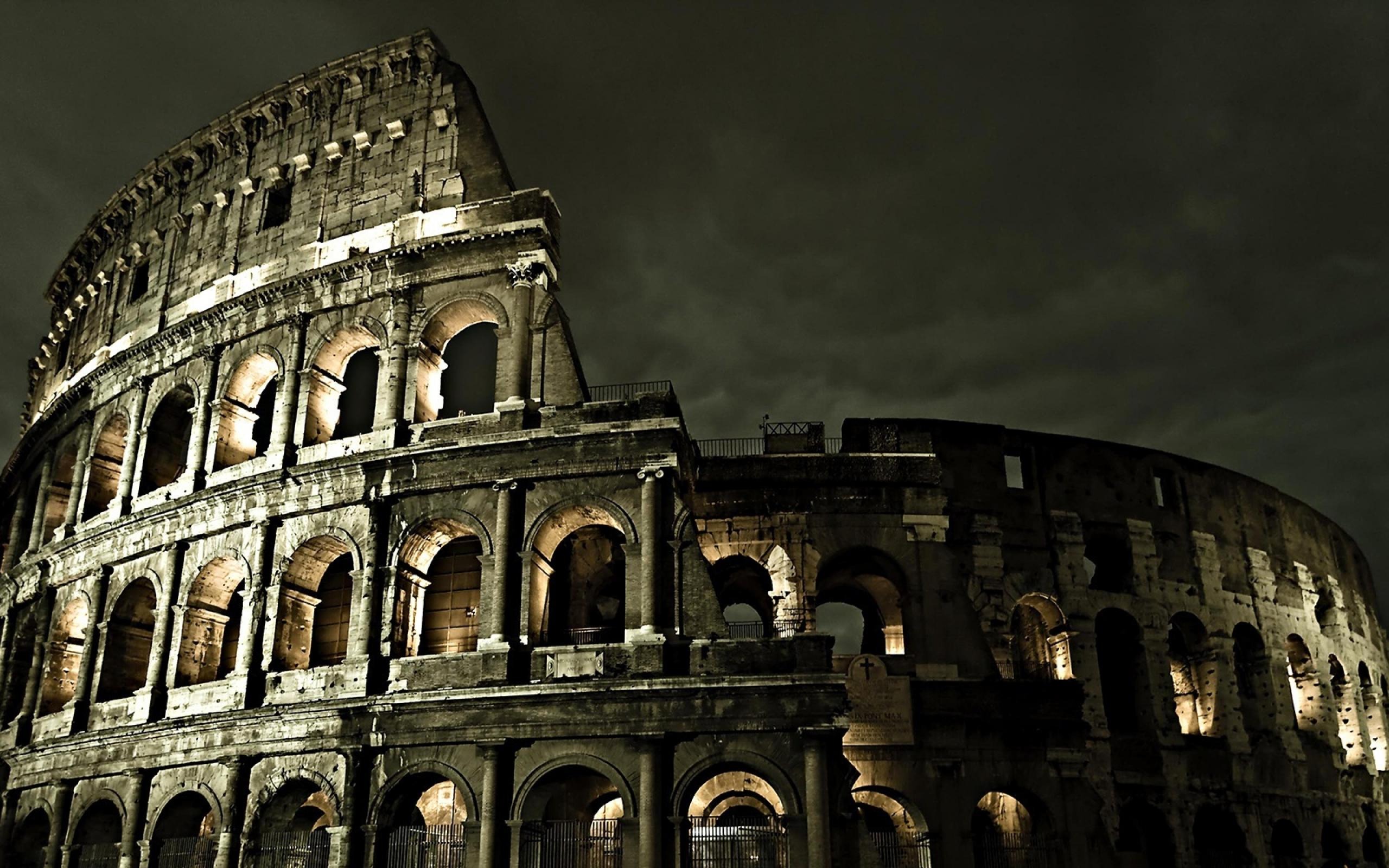 Colosseum City Architecture Wallpaper