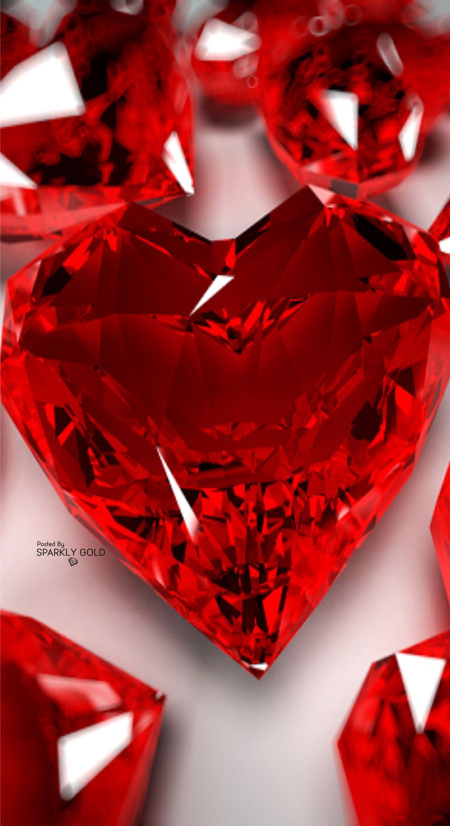 Red Crystal Heart. Shades of red, Lady in red, Simply red