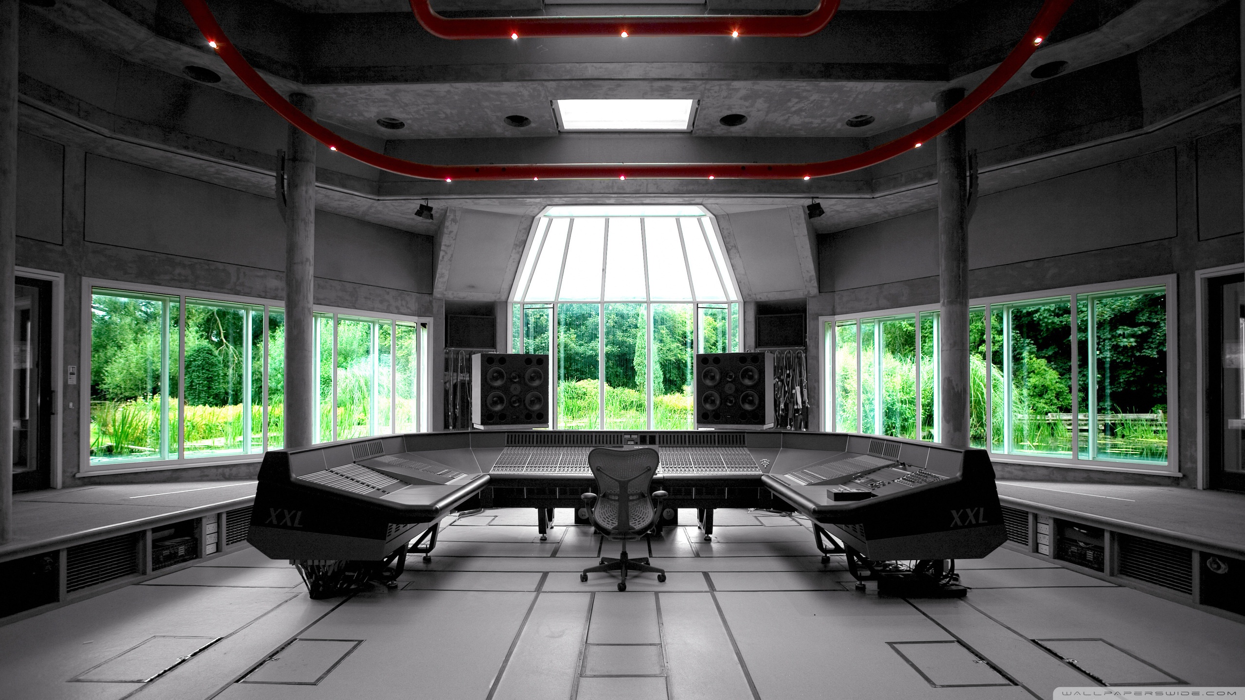 Music Recording Studio Ultra HD Desktop Background Wallpaper for 4K UHD TV, Multi Display, Dual Monitor, Tablet
