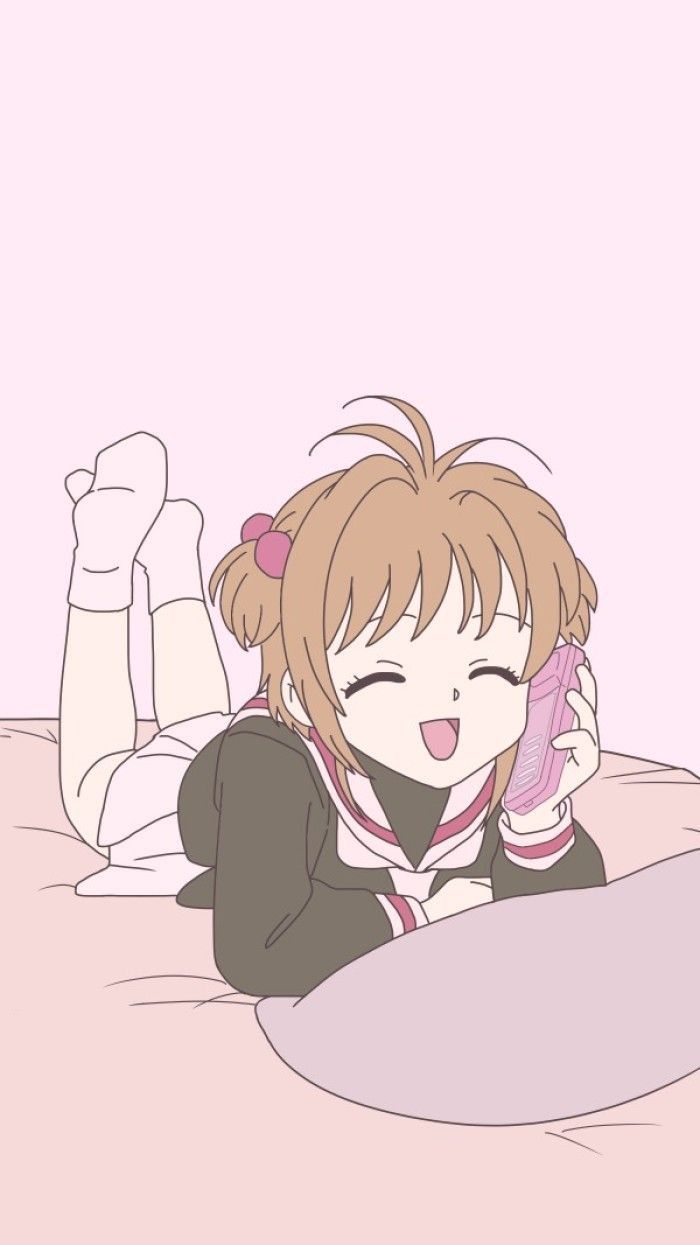 Pink Aesthetic. Sakura, Fondo de pantalla de anime, Dibujos kawaii