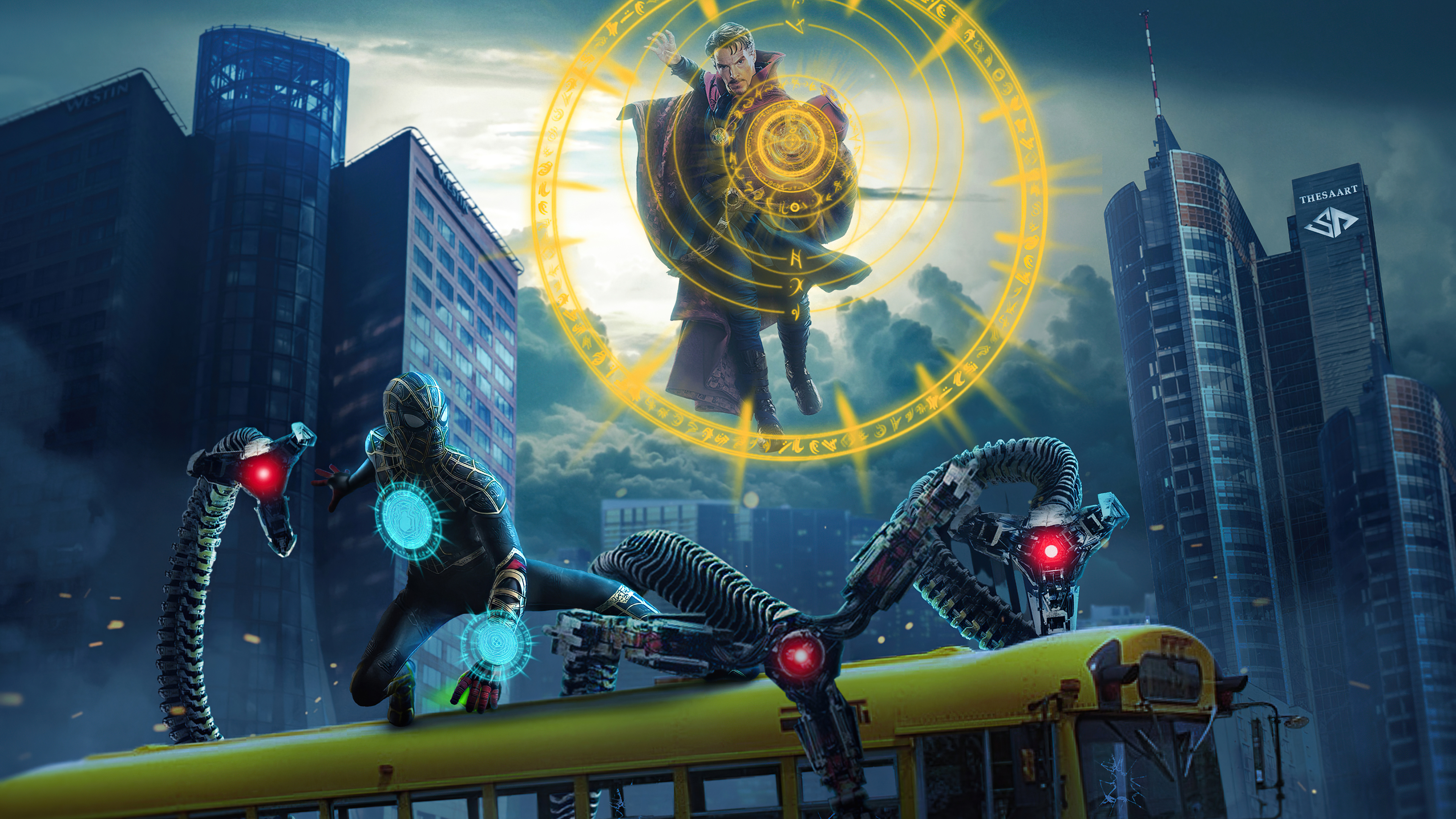 Wallpaper 4k Spider Man No Way Home Concept Arts 4k Wallpaper