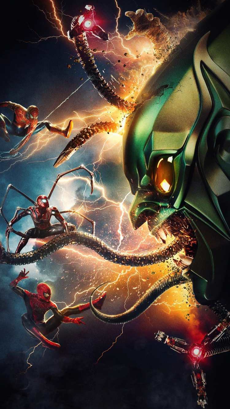 Download Wallpaper 750x1334 Spider Man: No Way Home, Movie Art, Iphone 7, Iphone 8, 750x1334 HD Background, 27811