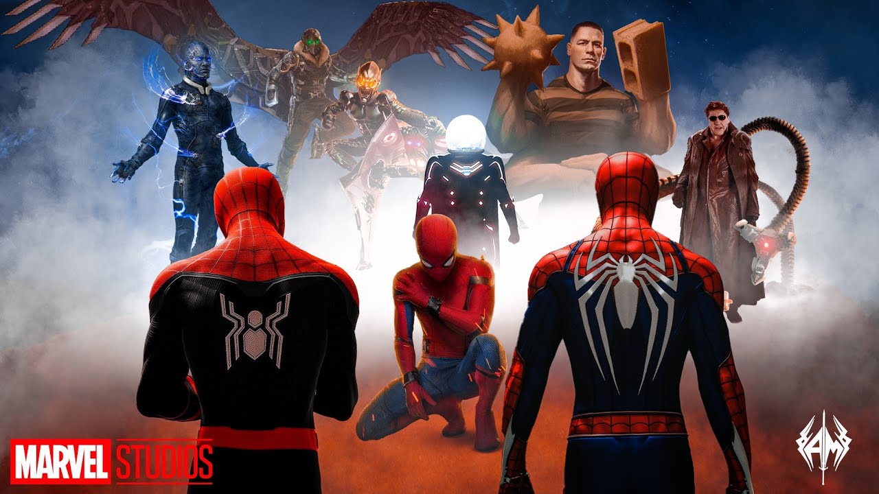 Spider Man No Way Home Wallpaper in Photohop (Speed Art)