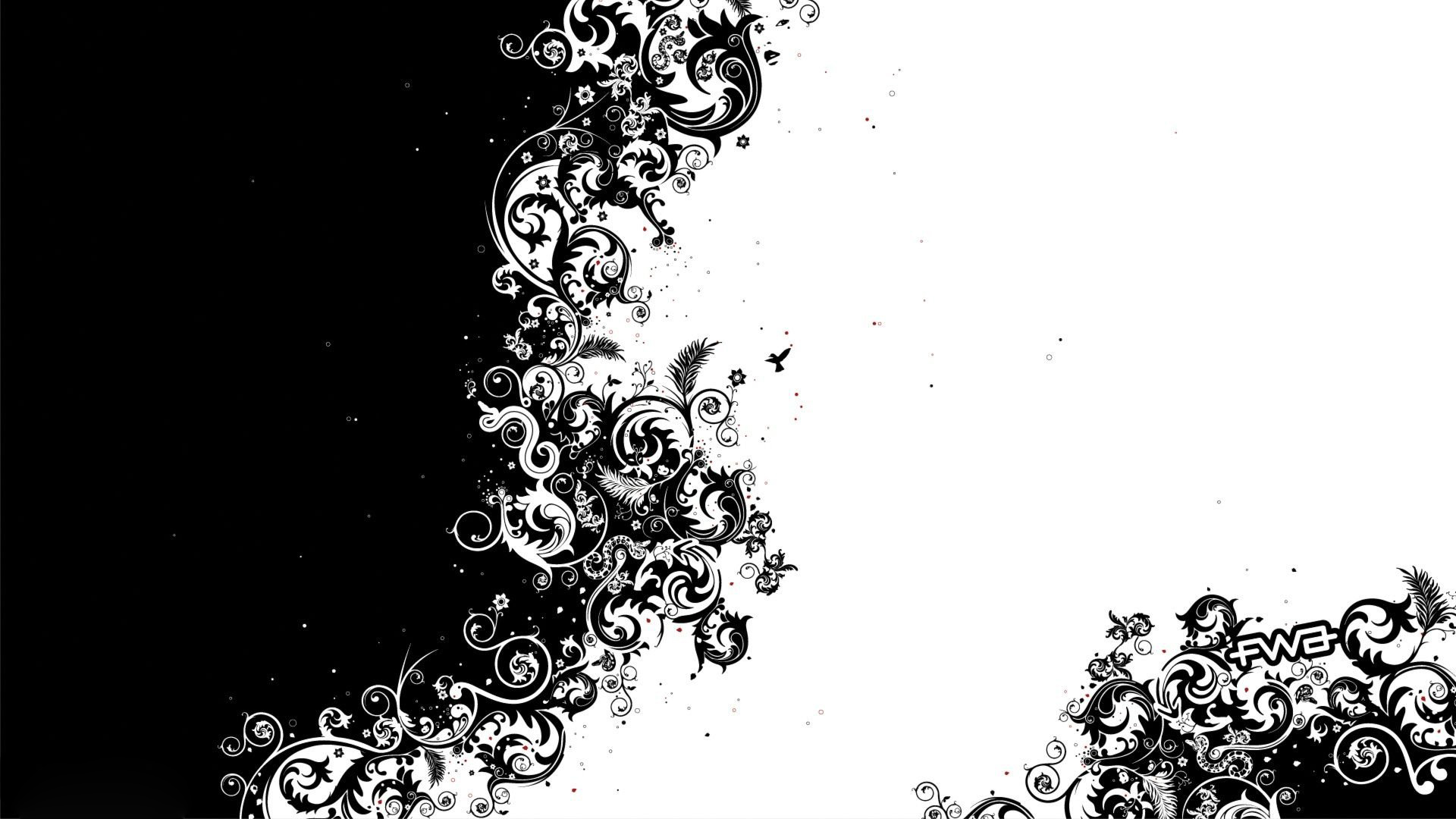 Cool Black and White Wallpaper Desktop