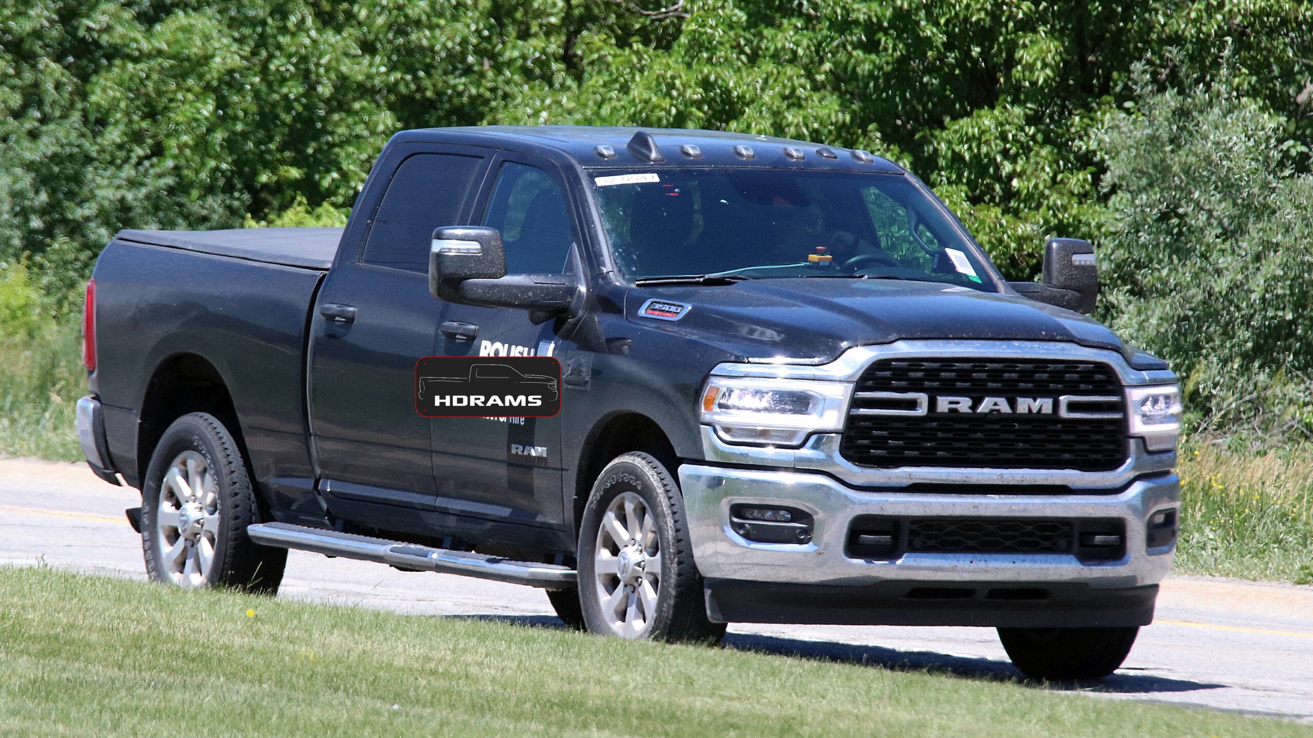SPOTTED: 2023 Ram 3500 Big Horn Crew Cab 4x2 Out On Public Roads!