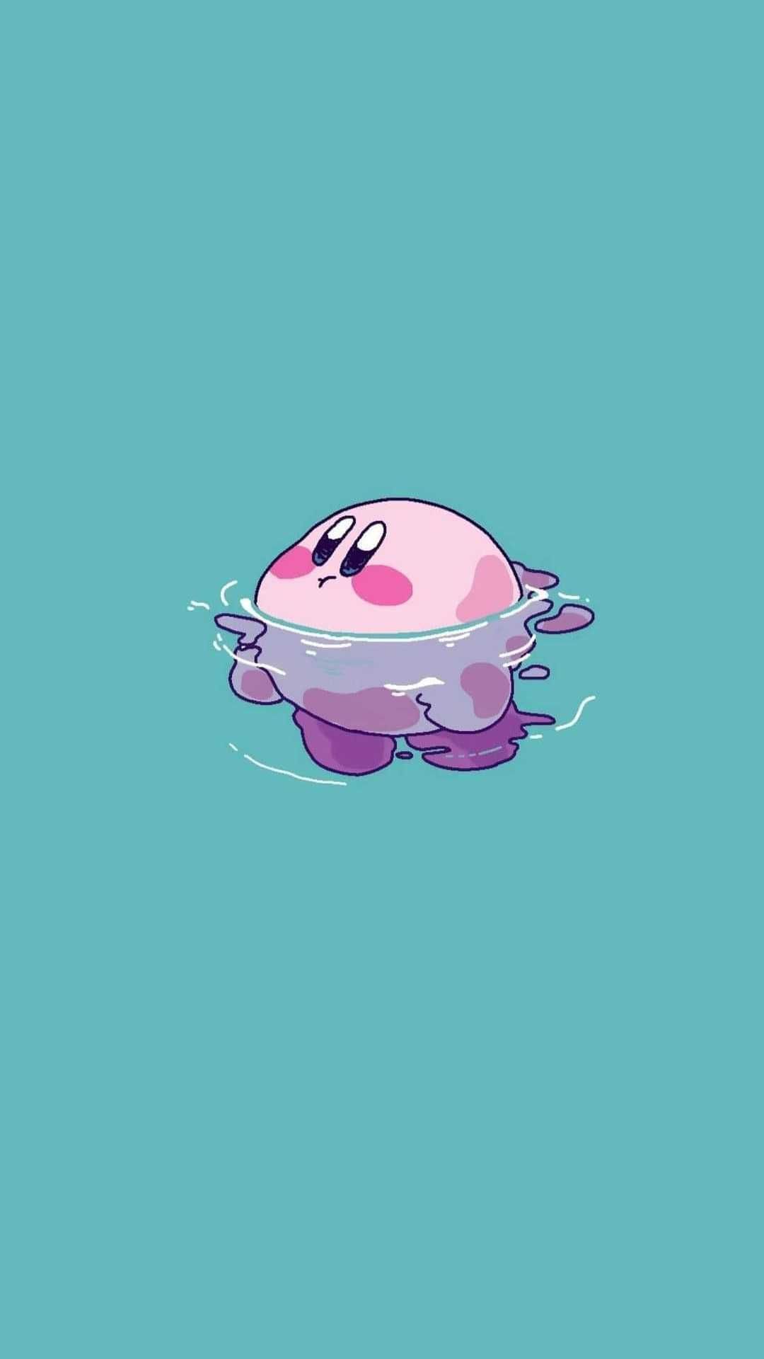 Download Free Kirby Wallpaper. Discover more Game, Kirby, Video Game wallpaper. Wallpaper iphone cute, Cute cartoon wallpaper, Kawaii wallpaper