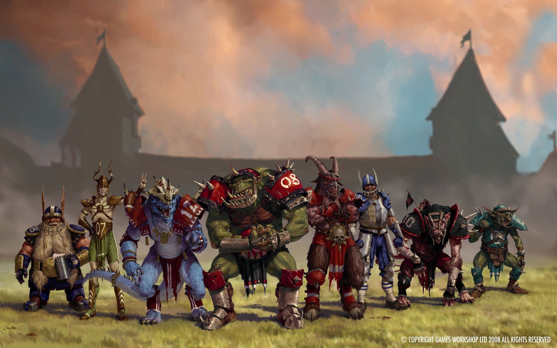 Blood Bowl HD Wallpaper und Hintergründe