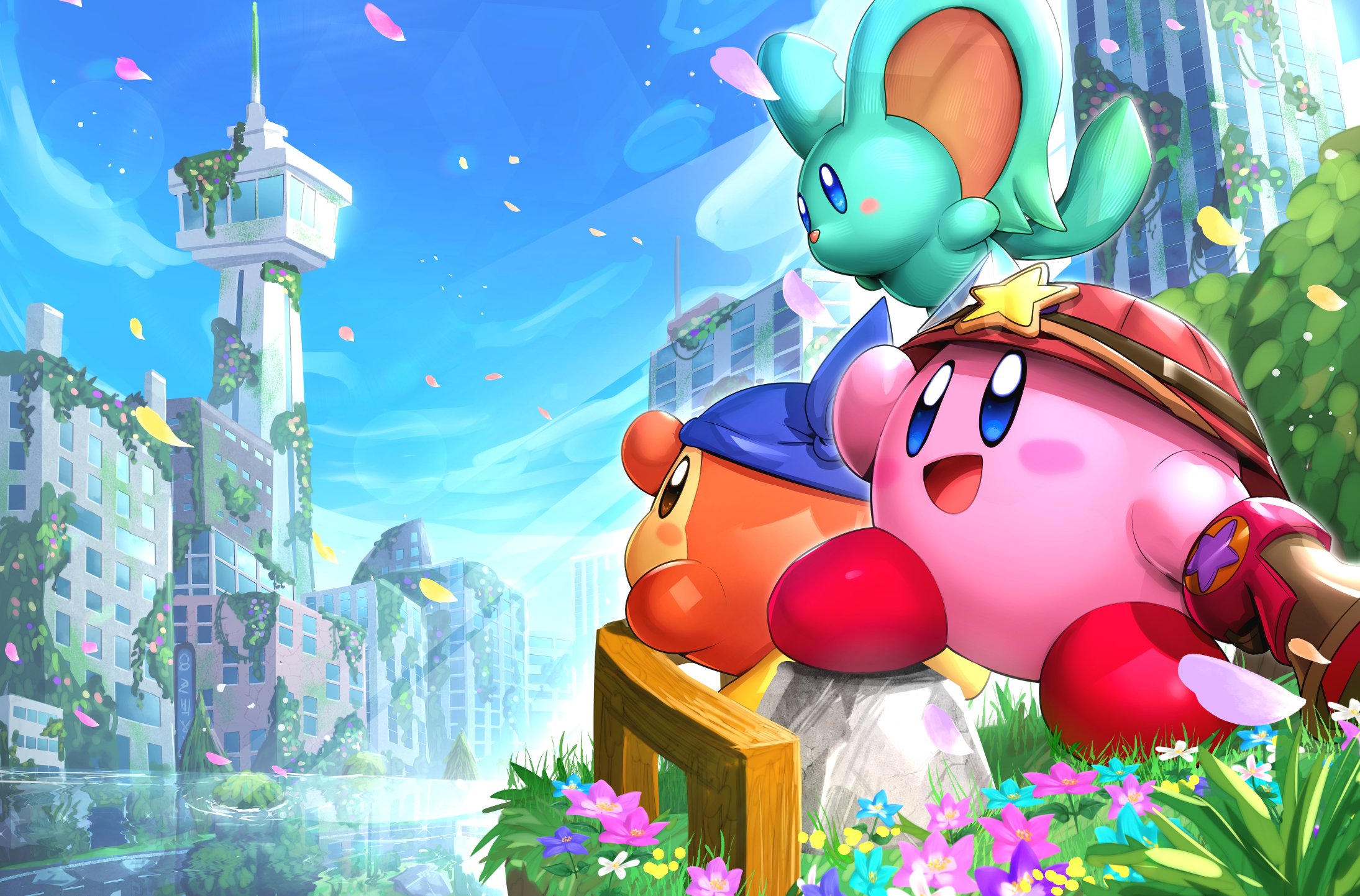 Kirby and the Forgotten Land HD Wallpaper and Background
