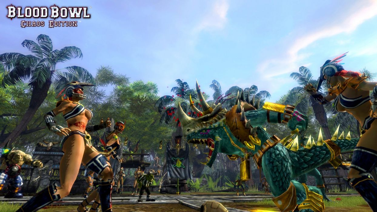 BLOOD BOWL Football Sports Strategy Blood Bowl Action Fantasy Wallpaperx1080