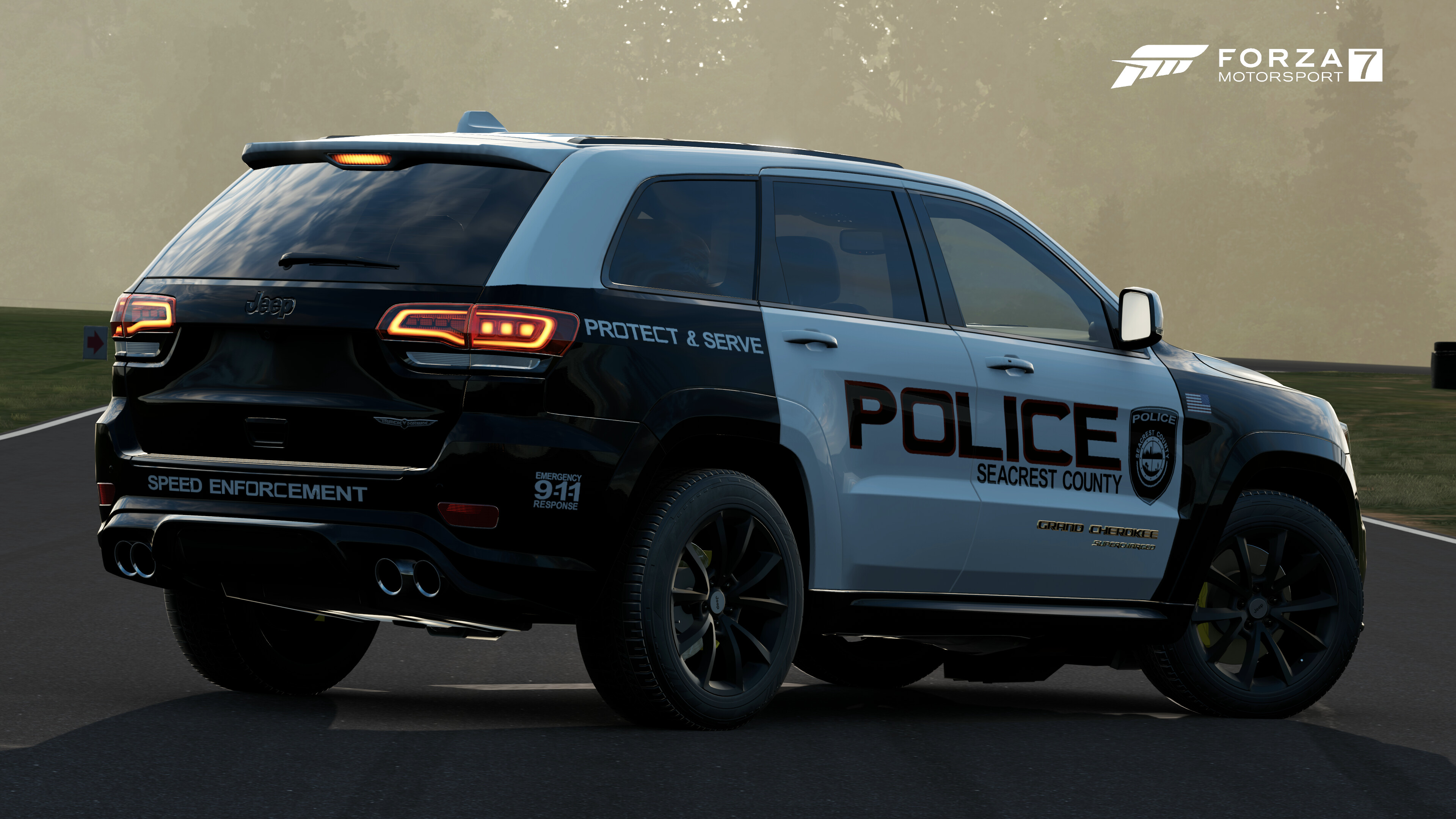 Trackhawk Police Wallpapers Wallpaper Cave
