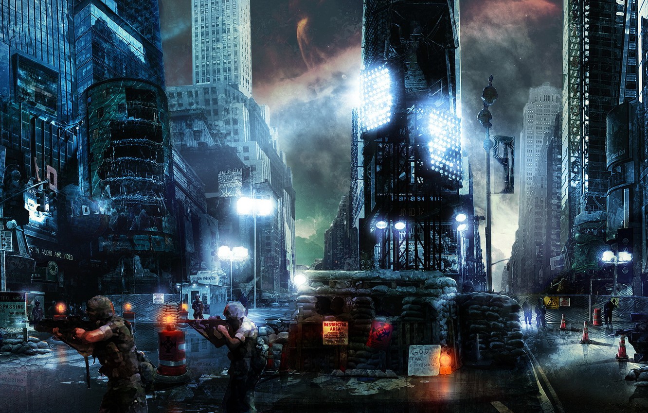 Wallpaper Prototype, New York, army image for desktop, section игры