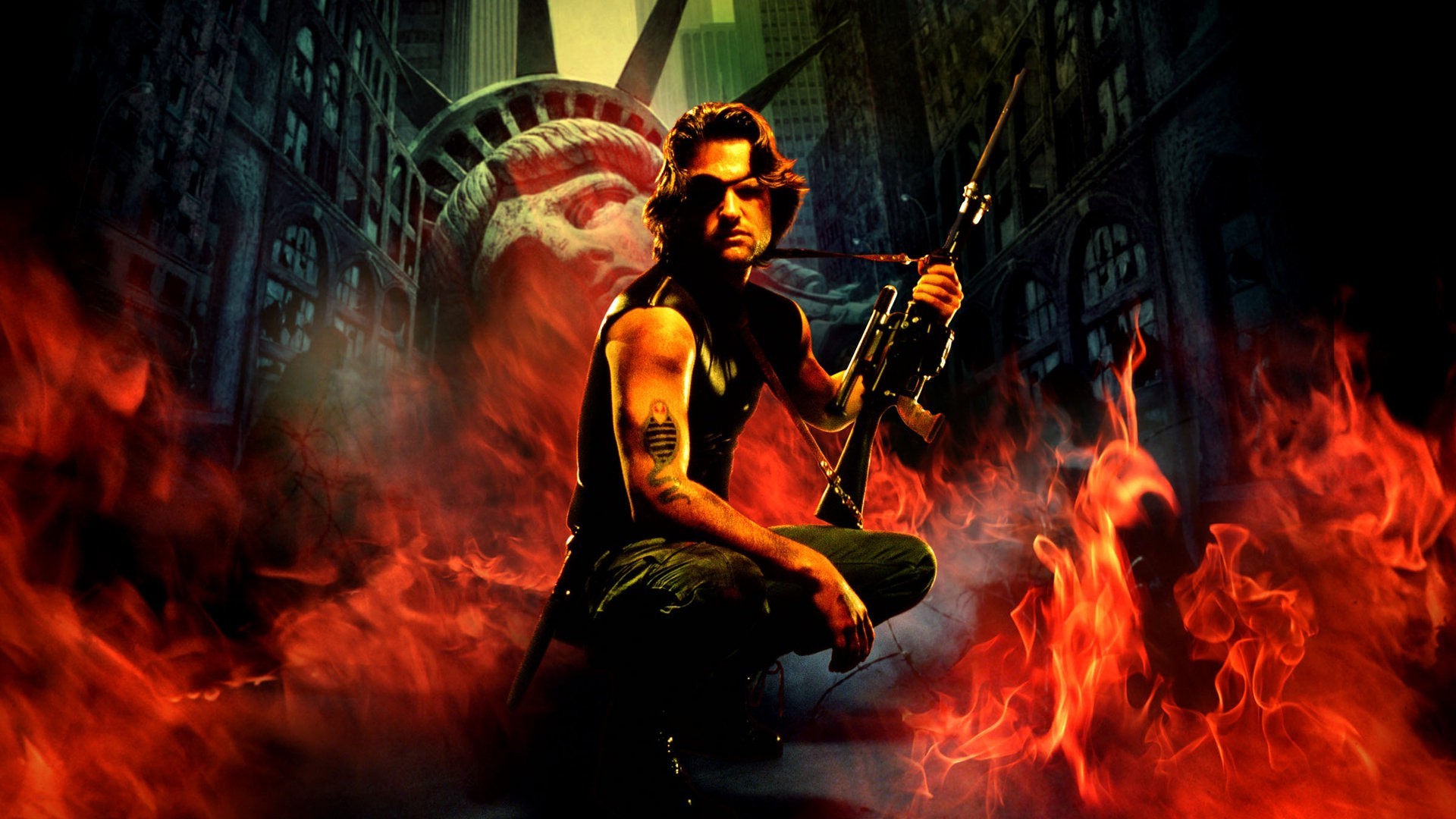 movies, Kurt Russell, Escape From New York, Snake Plissken Wallpaper HD / Desktop and Mobile Background