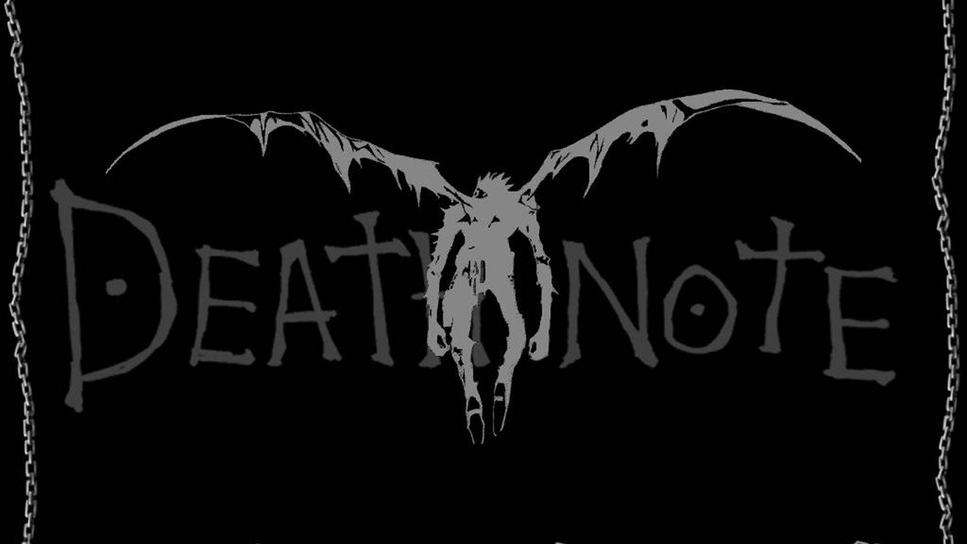 Download Ryuk the God of Death from the iconic anime series Death Note Wallpaper