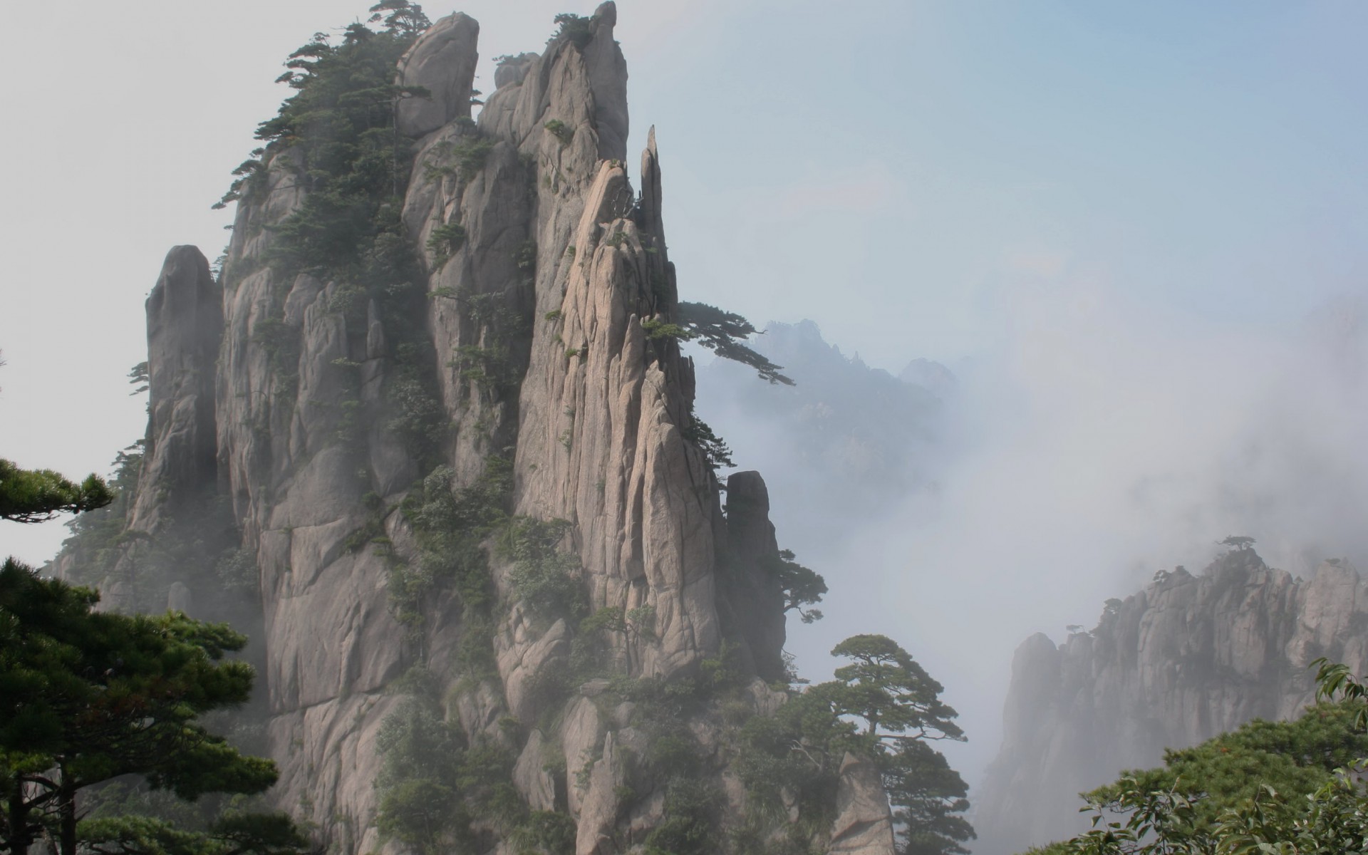 Huangshan World Heritage China desktop PC and Mac wallpaper