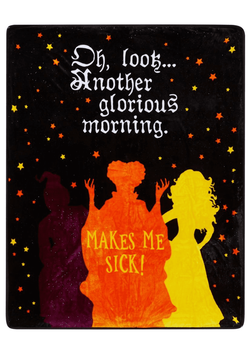 These Hocus Pocus Blankets Will Keep You Wickedly Warm