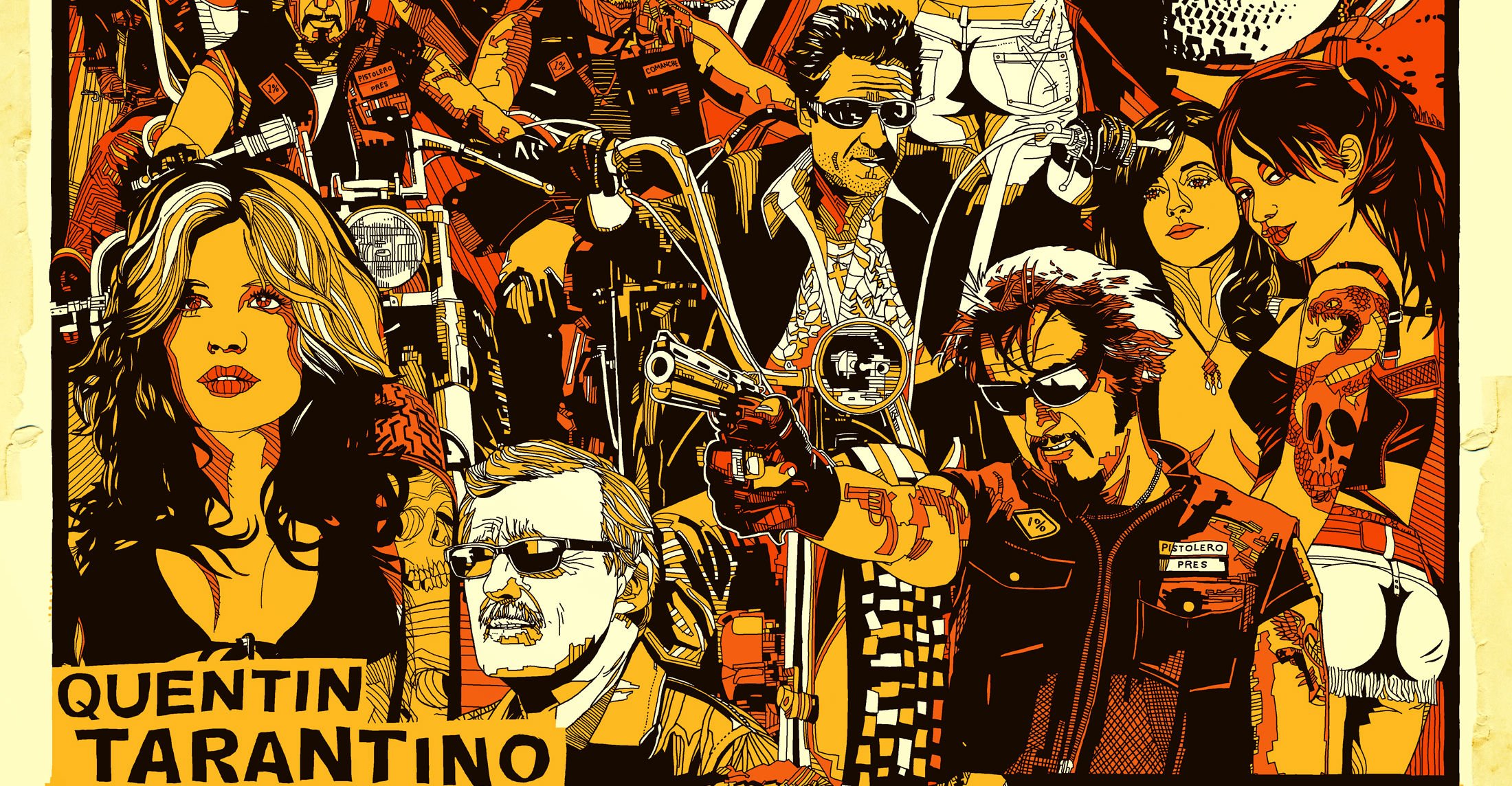hell, Ride, Action, Biker, Motorcycle, Tarantino, Adventure, Drama Wallpaper HD / Desktop and Mobile Background