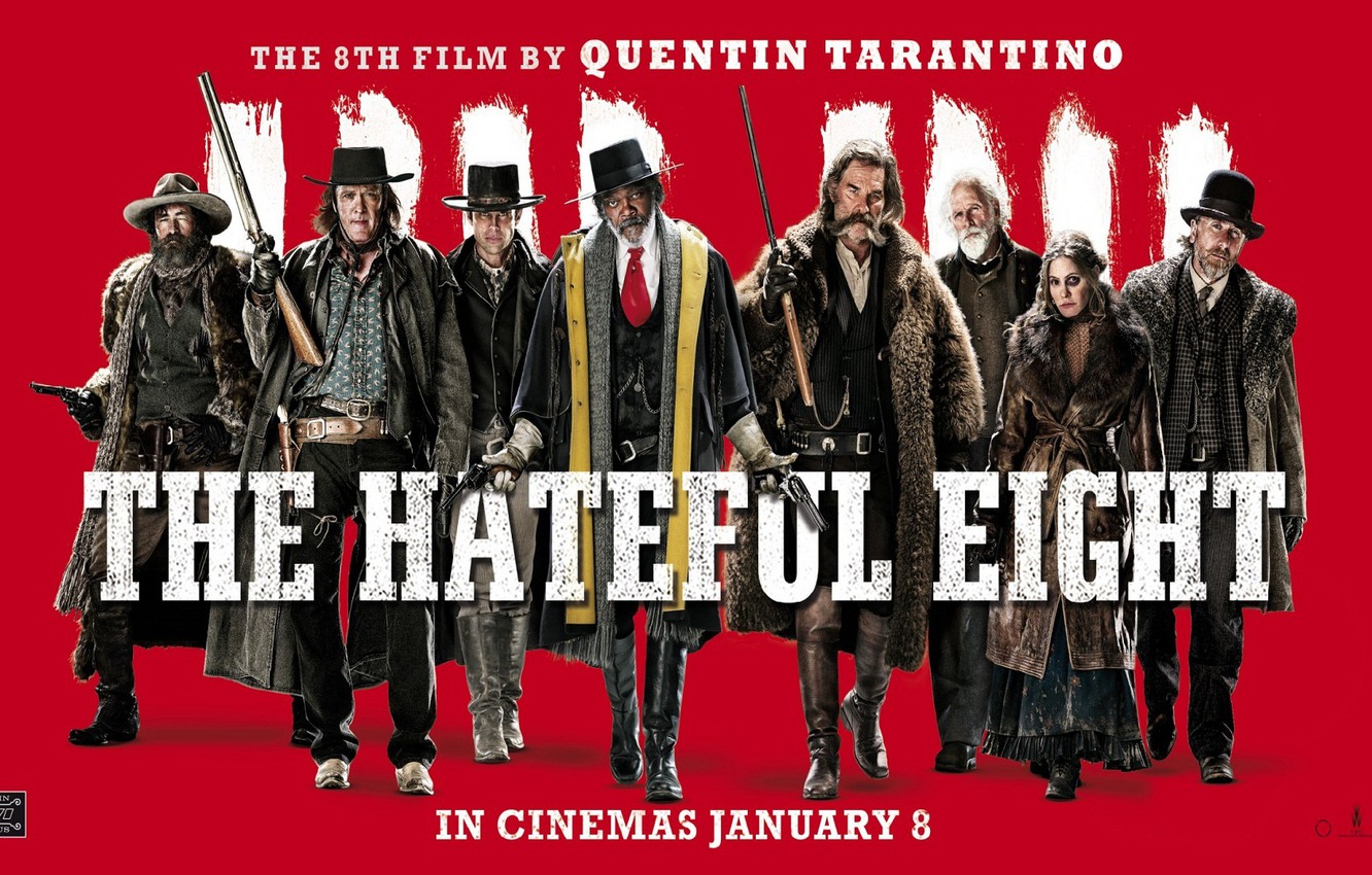 Wallpaper Tarantino, The Hateful Eight, disgusting eight image for desktop, section фильмы